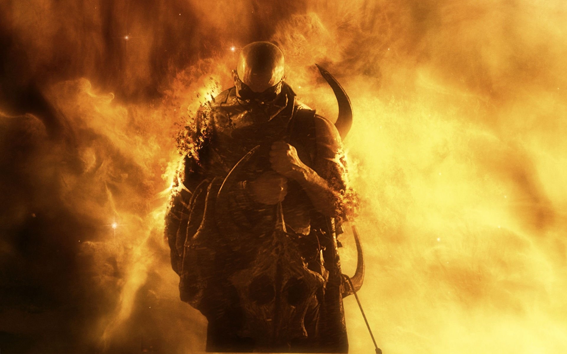 chronriddick, thriller, riddick, diesel, 1080P, science, action, futuristic, fiction, sci-fi, warrior, chronicles, HD Wallpaper