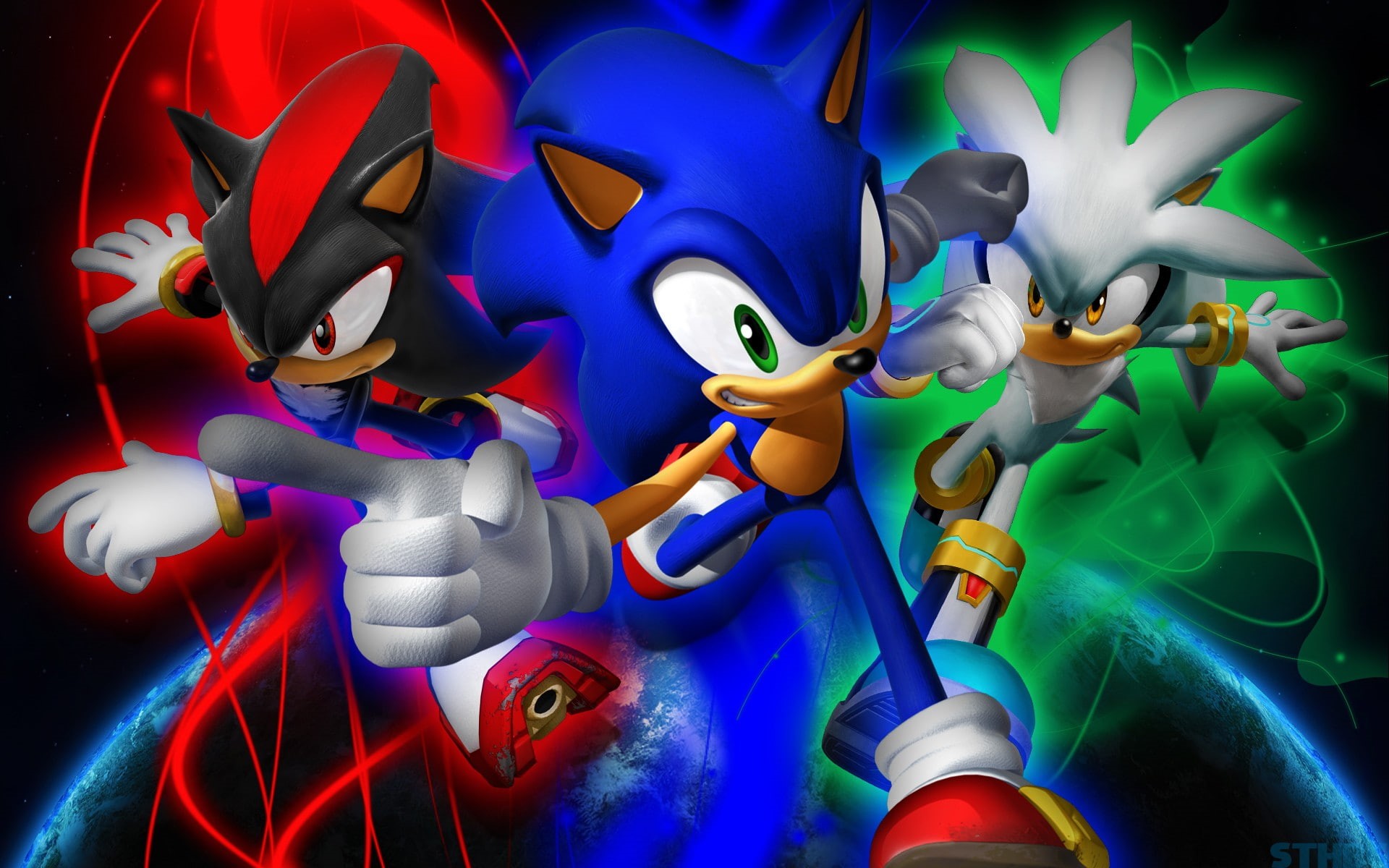 Sonic the Hedgehog, 1080P, Sonic, Shadow the Hedgehog, HD Wallpaper