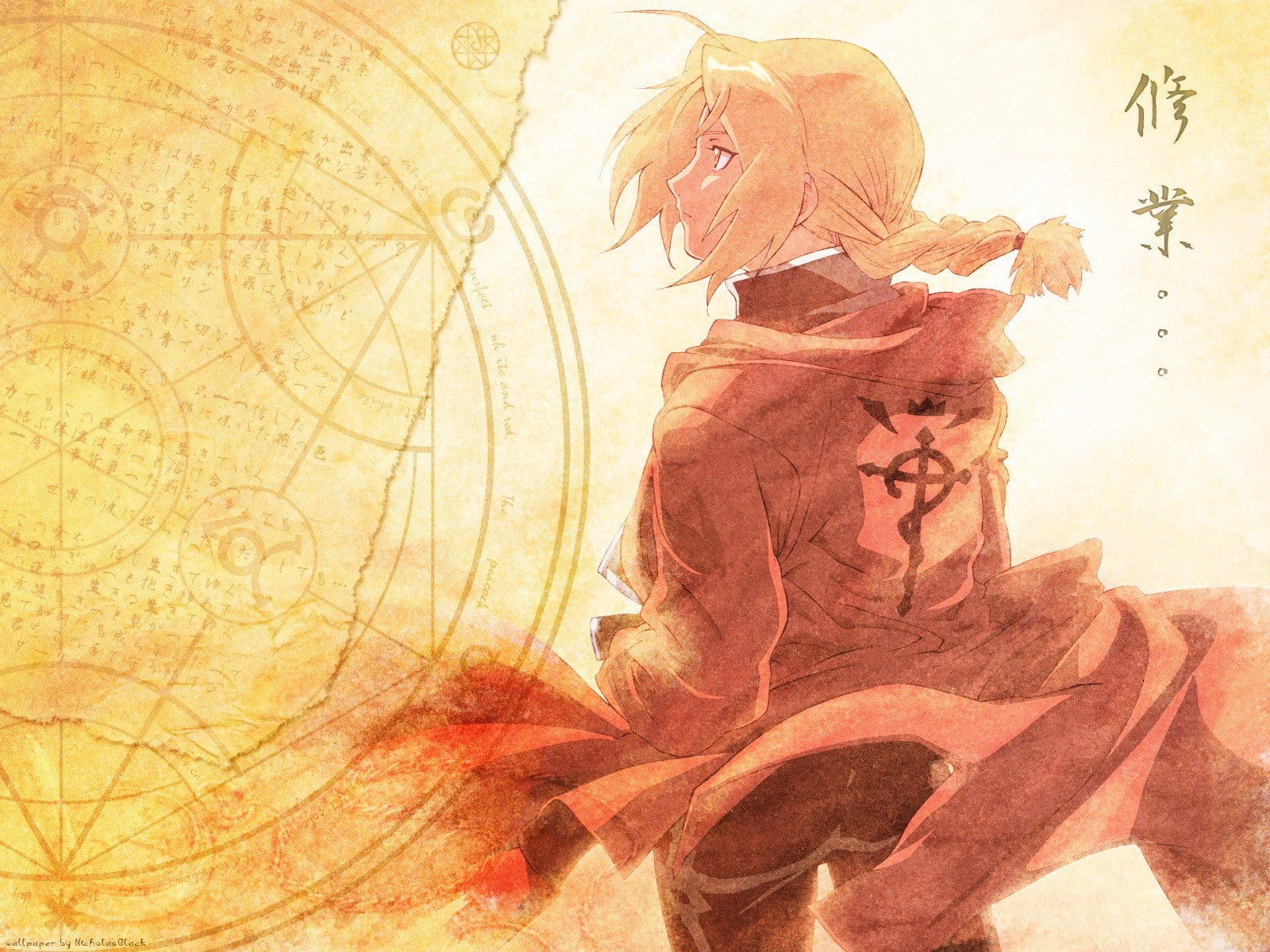 720P, Elric Edward, Full Metal Alchemist, anime, HD Wallpaper