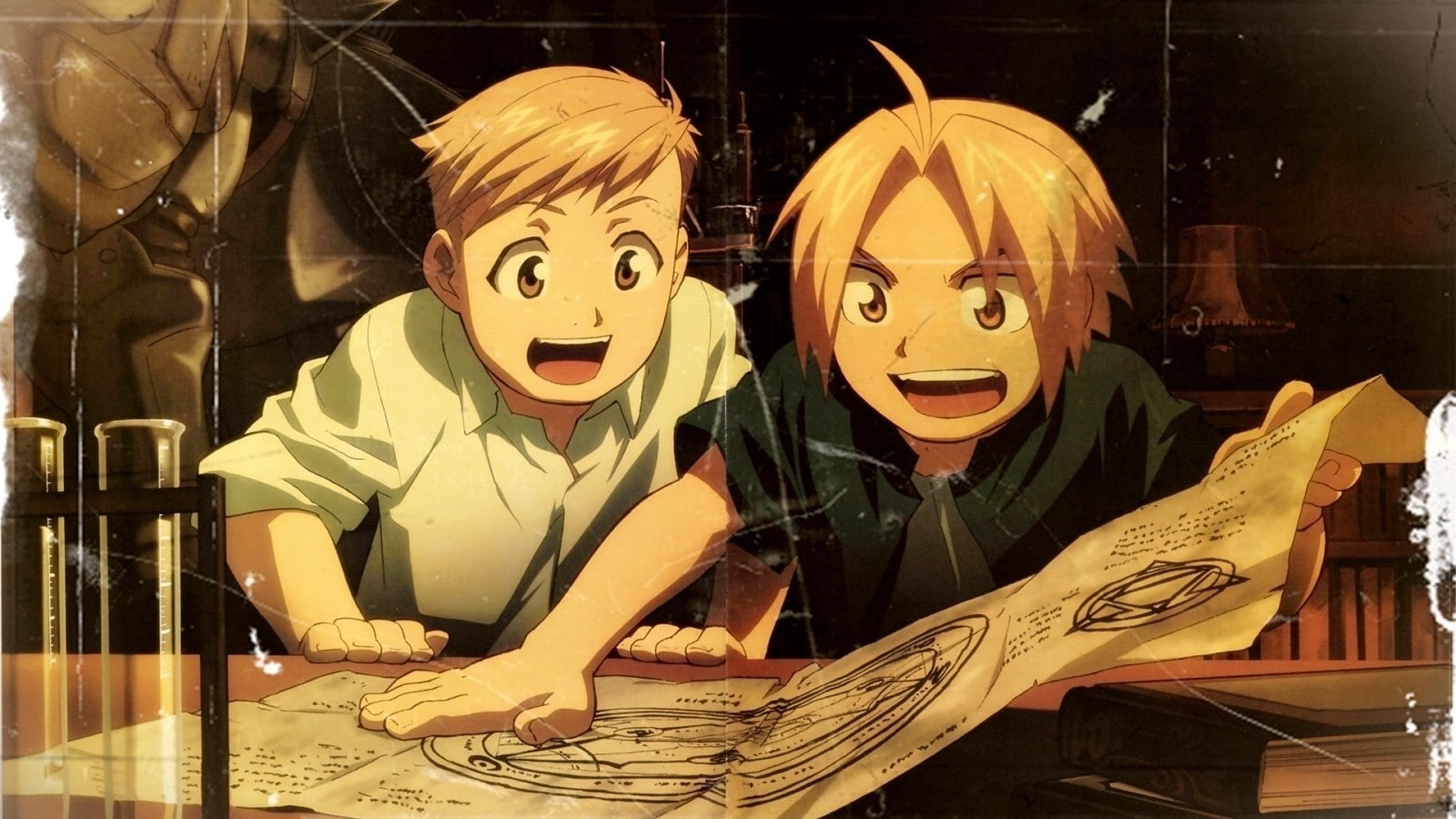 720P, Elric Edward, Fullmetal Alchemist: Brotherhood, anime, HD Wallpaper