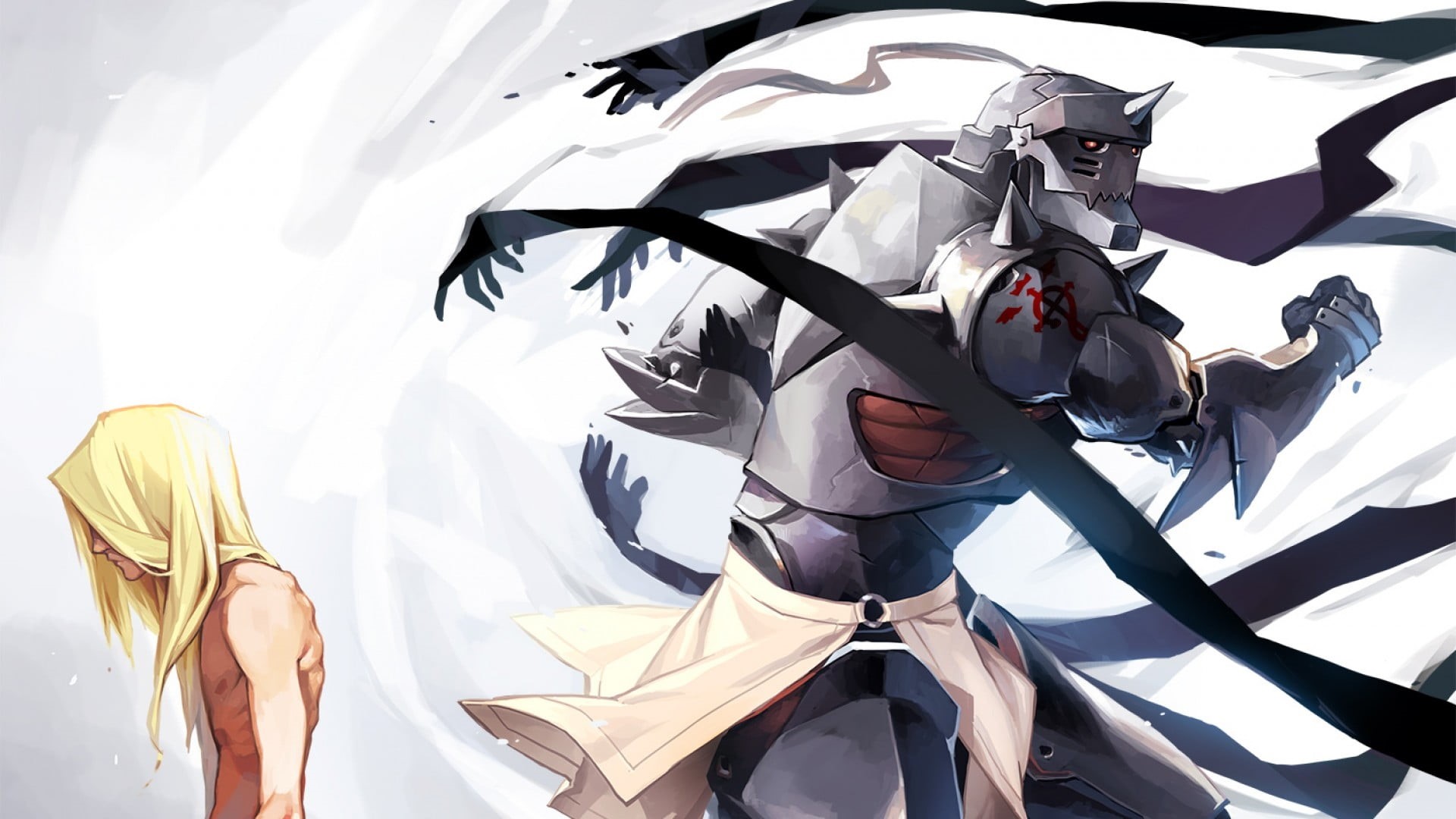 full, Full Metal Alchemist, nature, arts culture and entertainment, human representation, no people, close-up, sunlight, shadow, protection, representation, HD Wallpaper