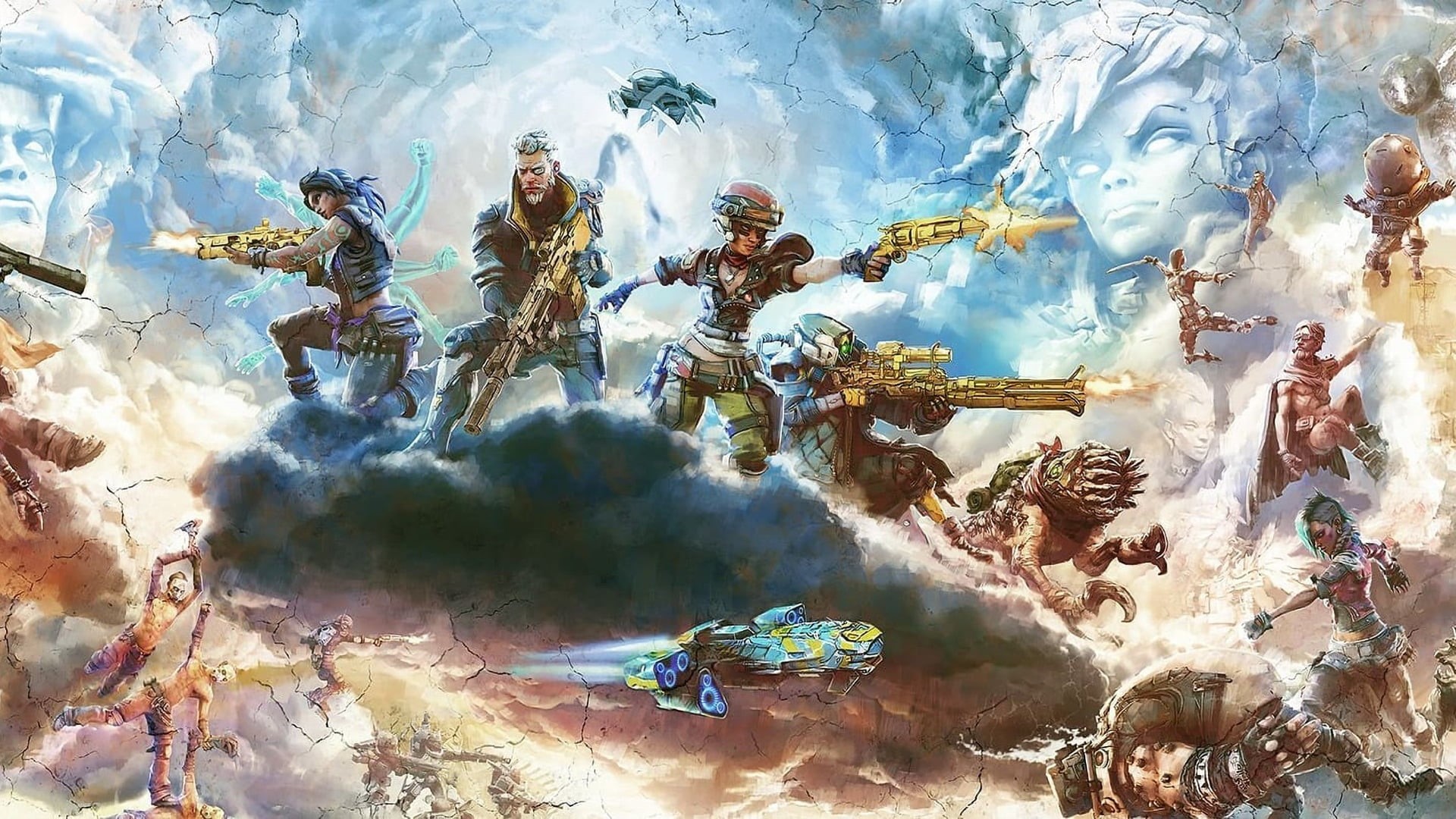 video game art, 1080P, Borderlands 3, Borderlands, HD Wallpaper