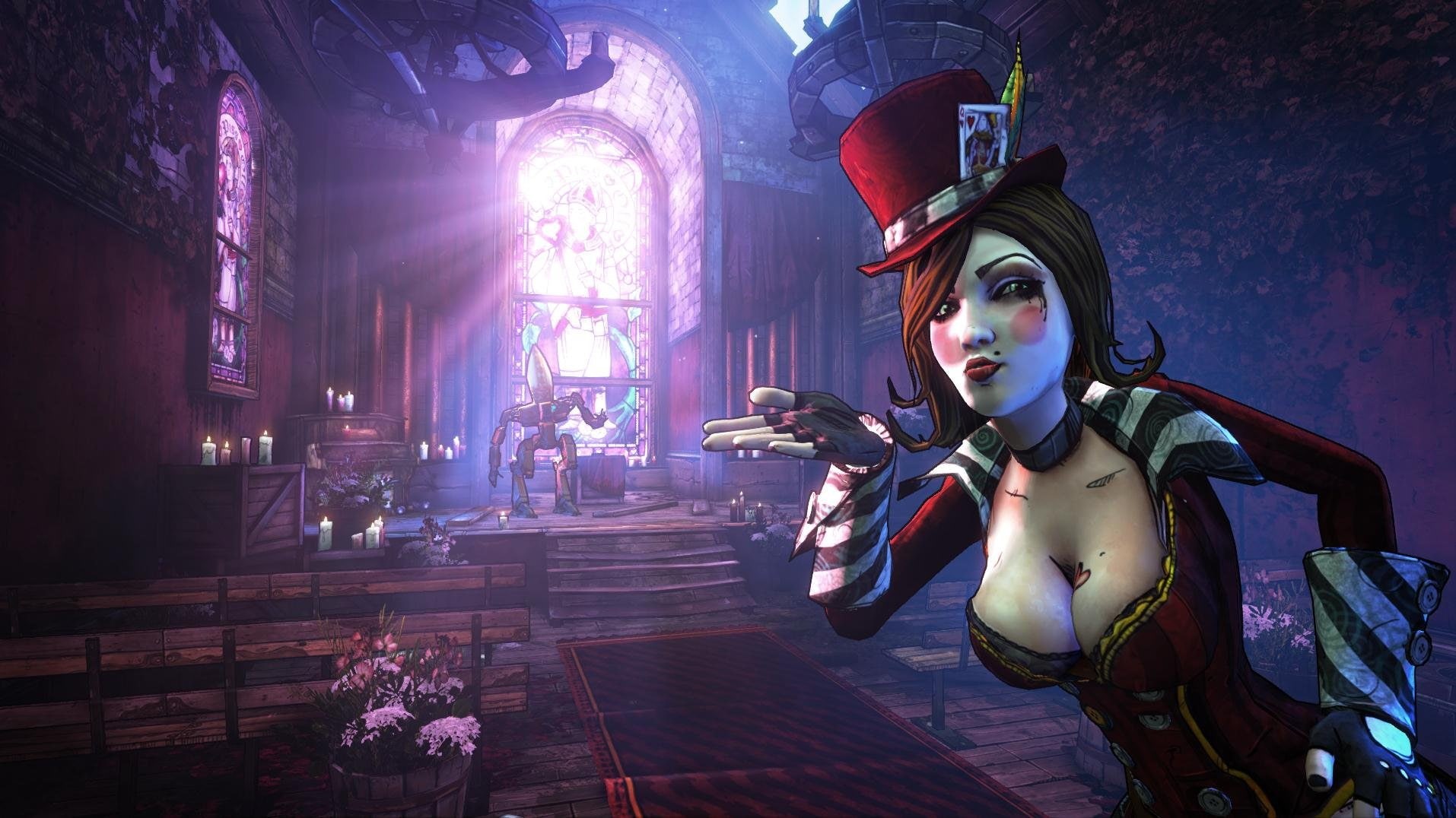 mad, action, sci fi, fantasy, rpg, shooter, moxxi, borderlands, 720P, HD Wallpaper