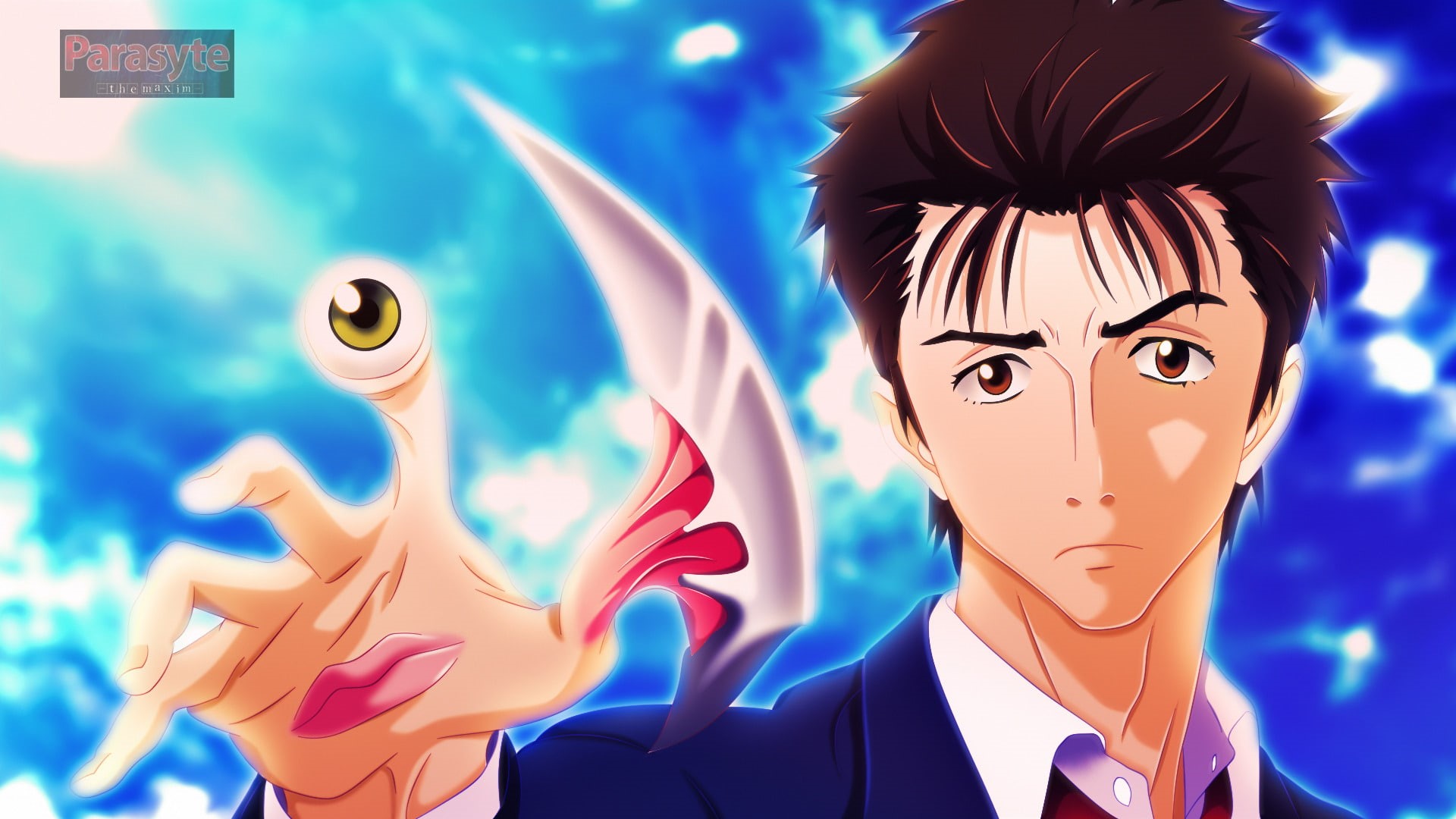 1080P, Anime, Parasyte -the maxim-, Shinichi Izumi, HD Wallpaper
