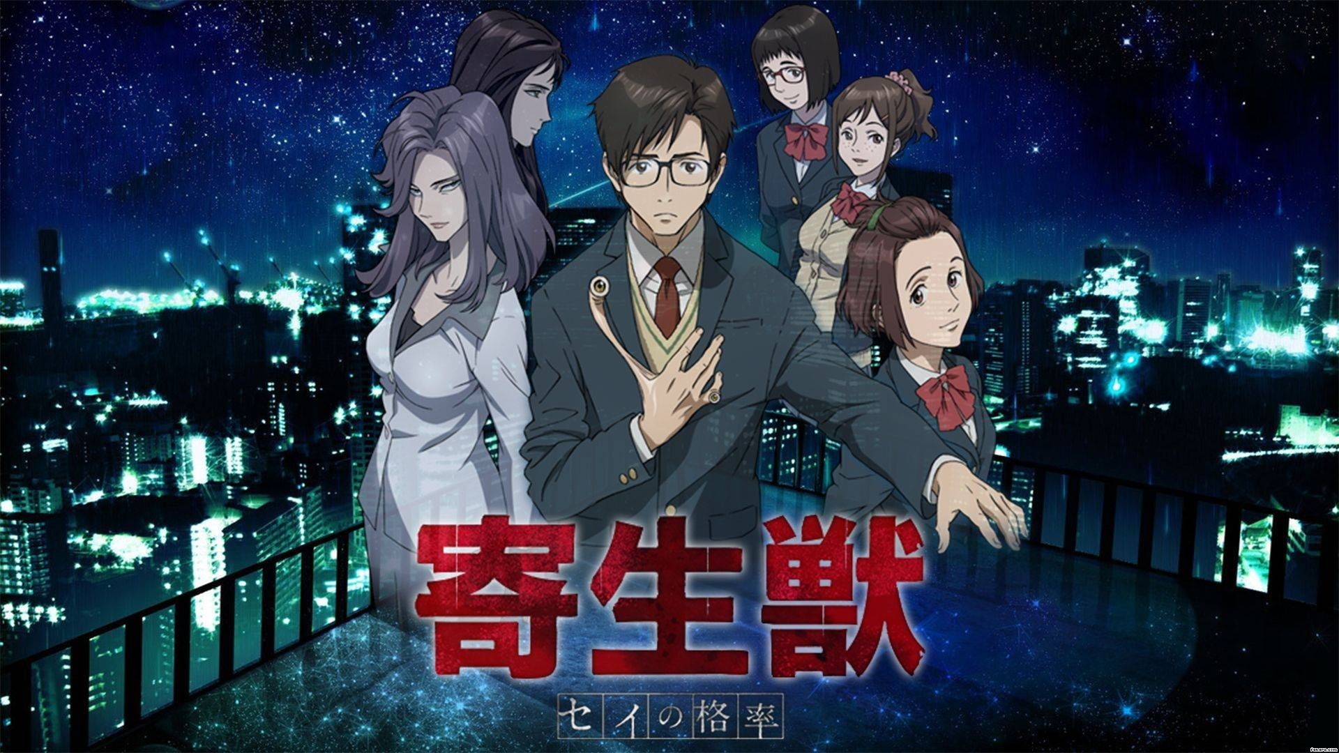 Shinichi Izumi, Anime, Parasyte -the maxim-, Migi (Parasyte -the Maxim-), Reiko Tamura, 1080P, HD Wallpaper