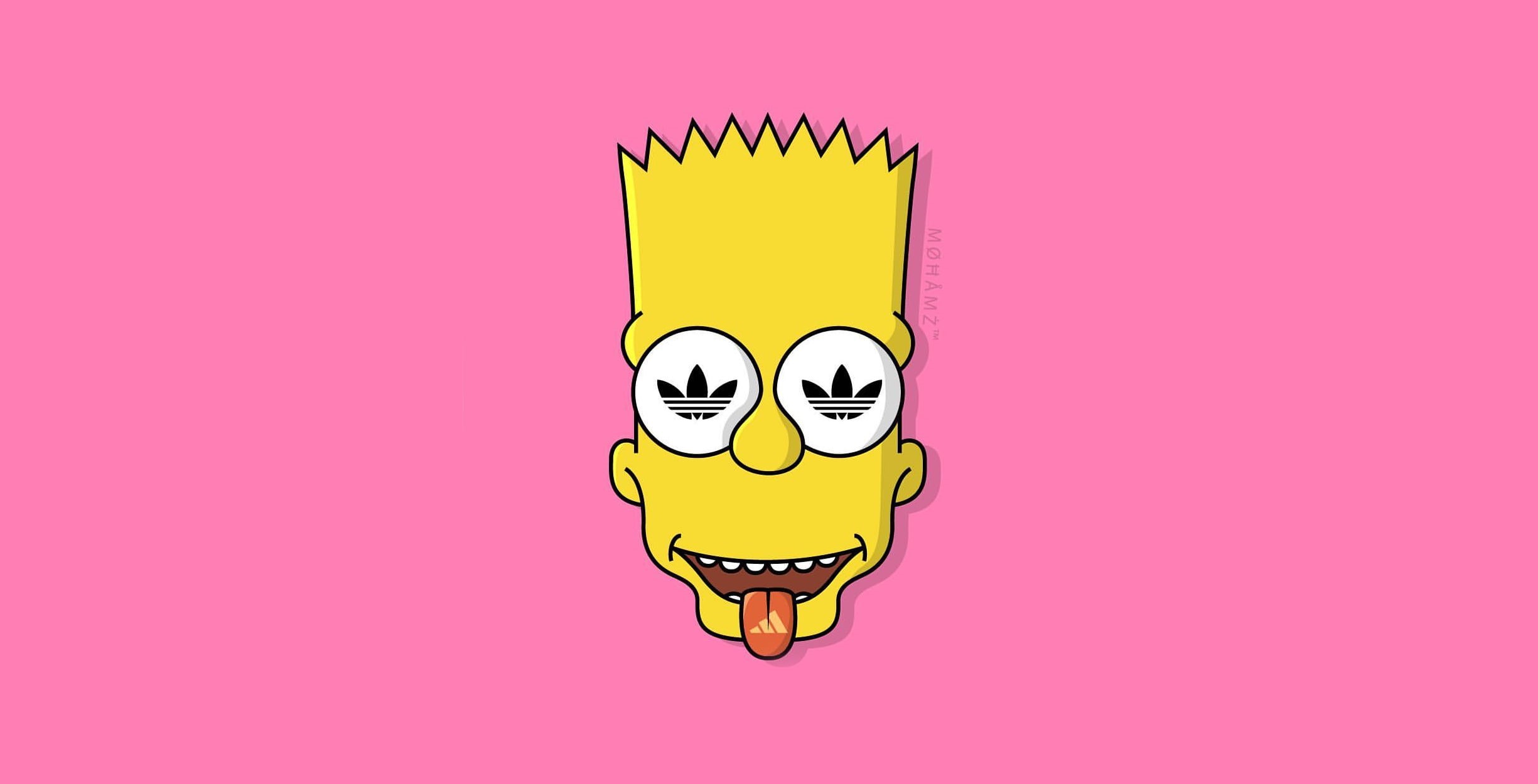 creativity, Face, fun, one person, 1080P, Figure, human limb, copy space, communication, humor, body part, cut out, yellow, Bart, Language, The Simpsons, HD Wallpaper