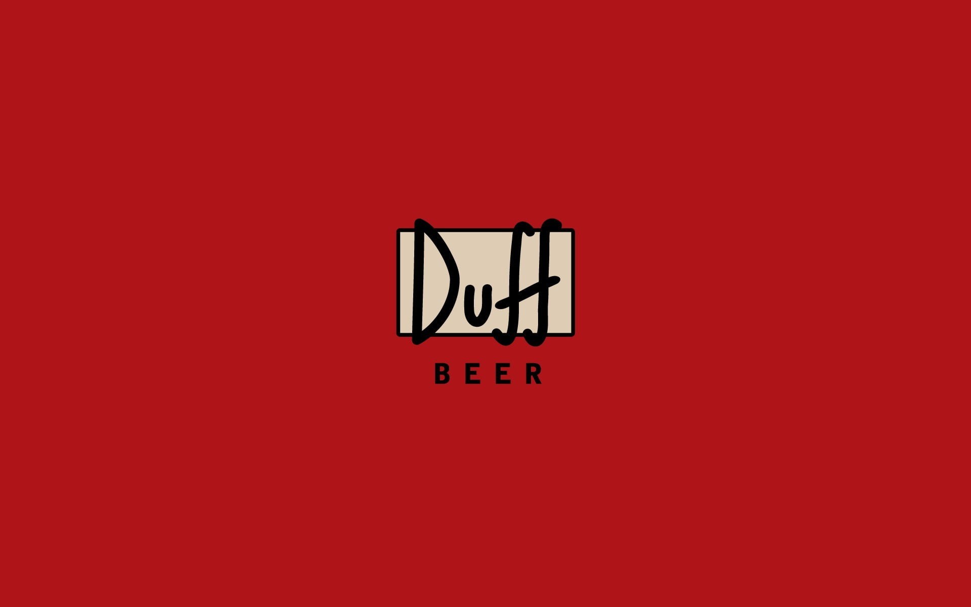 guidance, beer, western script, text, red, indoors, no people, colored background, The Simpsons, information, communication, close-up, copy space, studio shot, HD Wallpaper