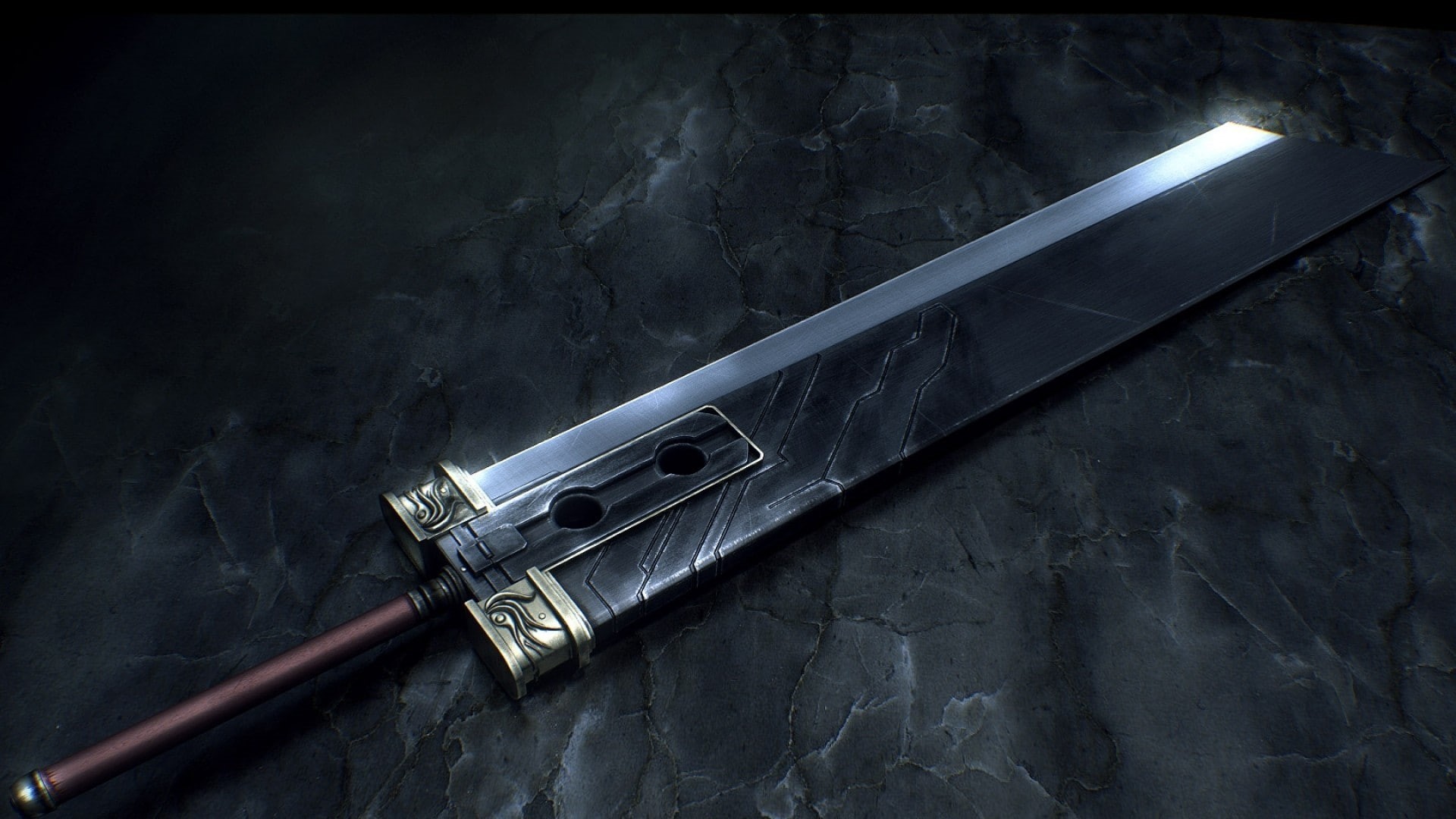 Final Fantasy VII, Final Fantasy, 1080P, buster sword, HD Wallpaper
