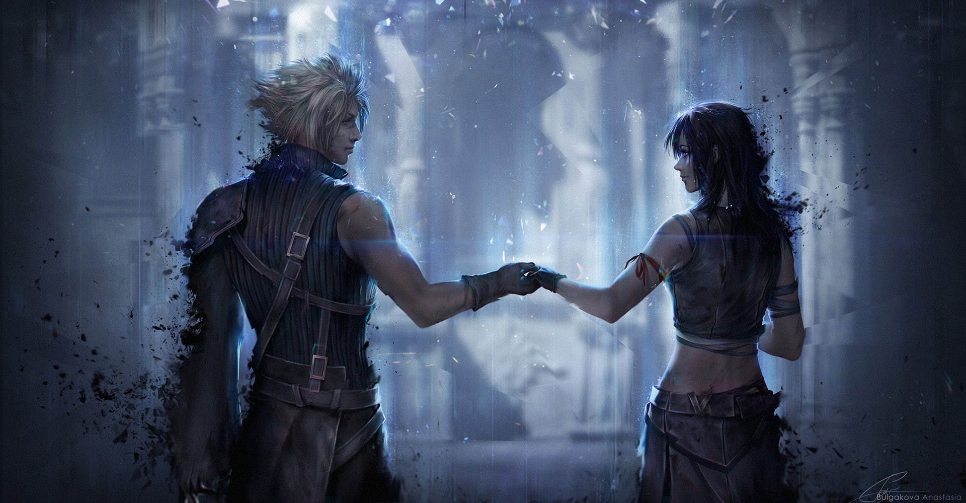 Cloud Strife, 1080P, Tifa Lockhart, HD Wallpaper