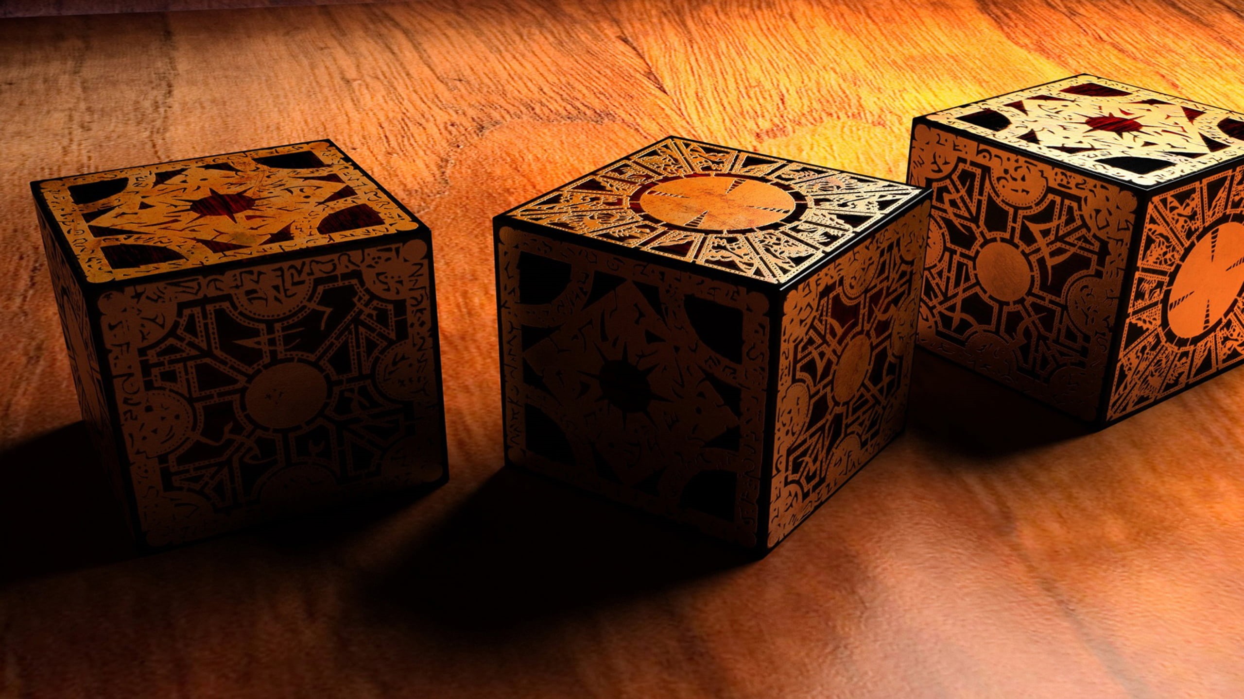Lemarchands box, cards, number, luck, finance, no people, 2K, black, three, relaxation, pattern, decors, poker - card game, shaped, cube, Hellraiser, opportunity, HD Wallpaper