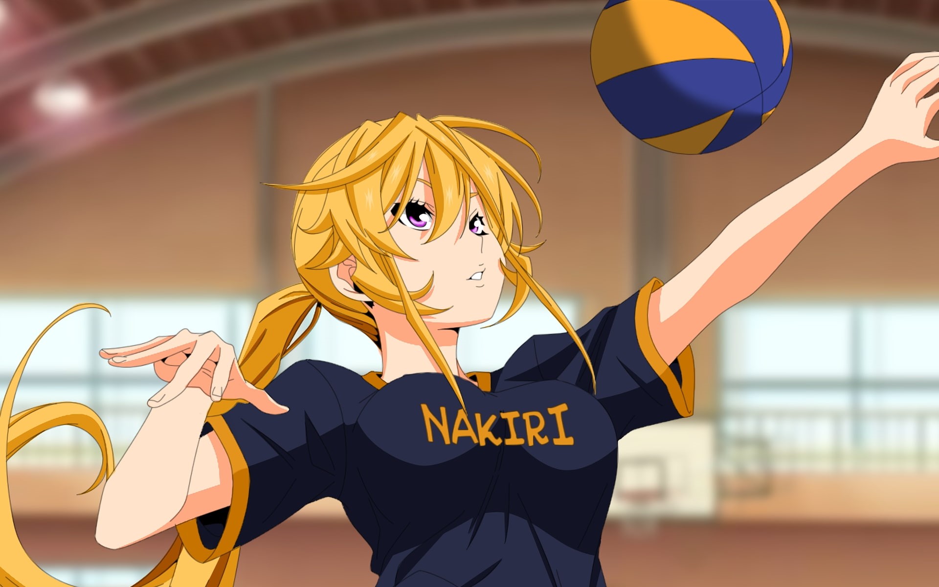 Food Wars: Shokugeki no Soma, Anime, 1080P, Erina Nakiri, HD Wallpaper