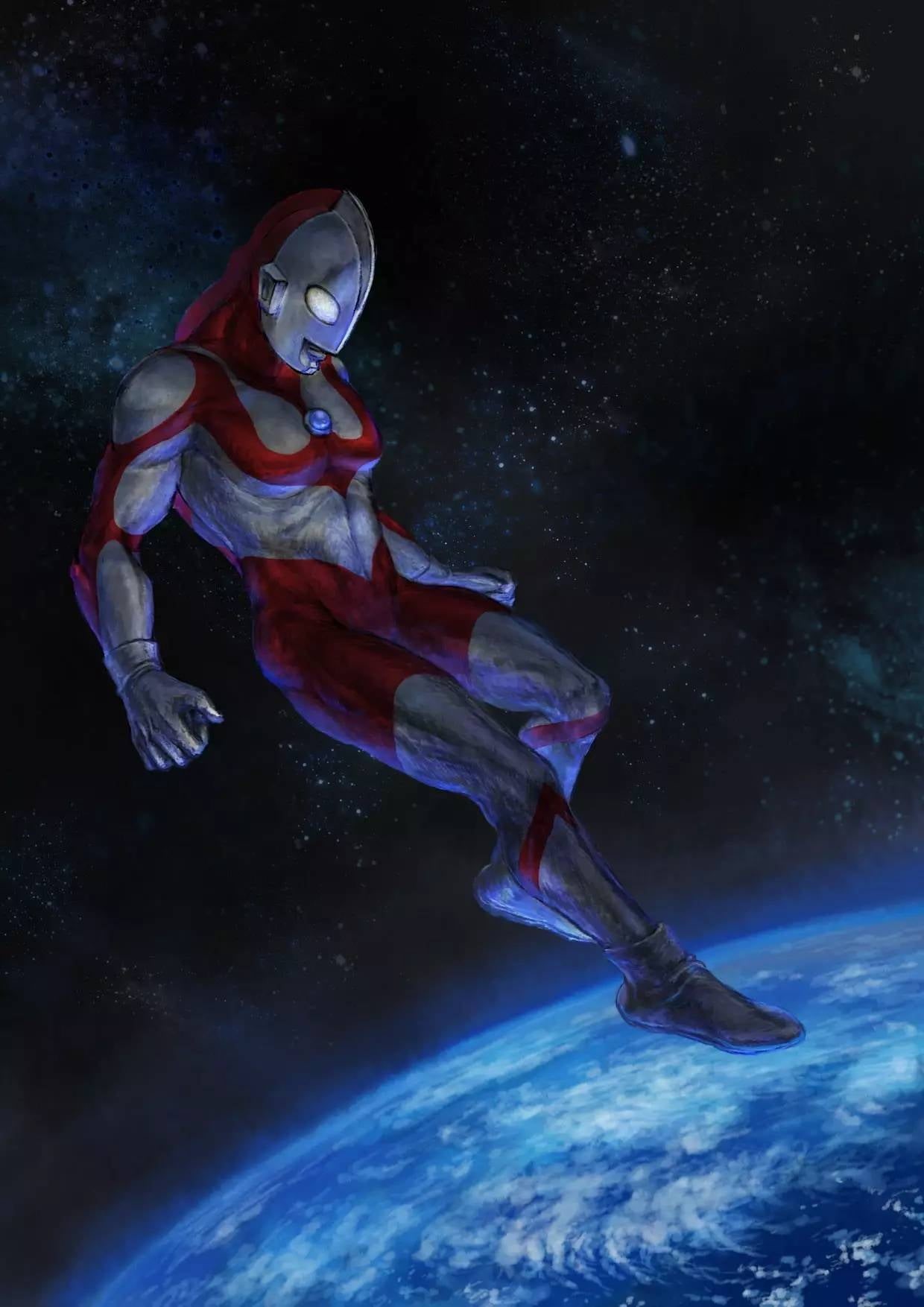 Alien (movie), red, ultraman, 720P, Phone HD Wallpaper