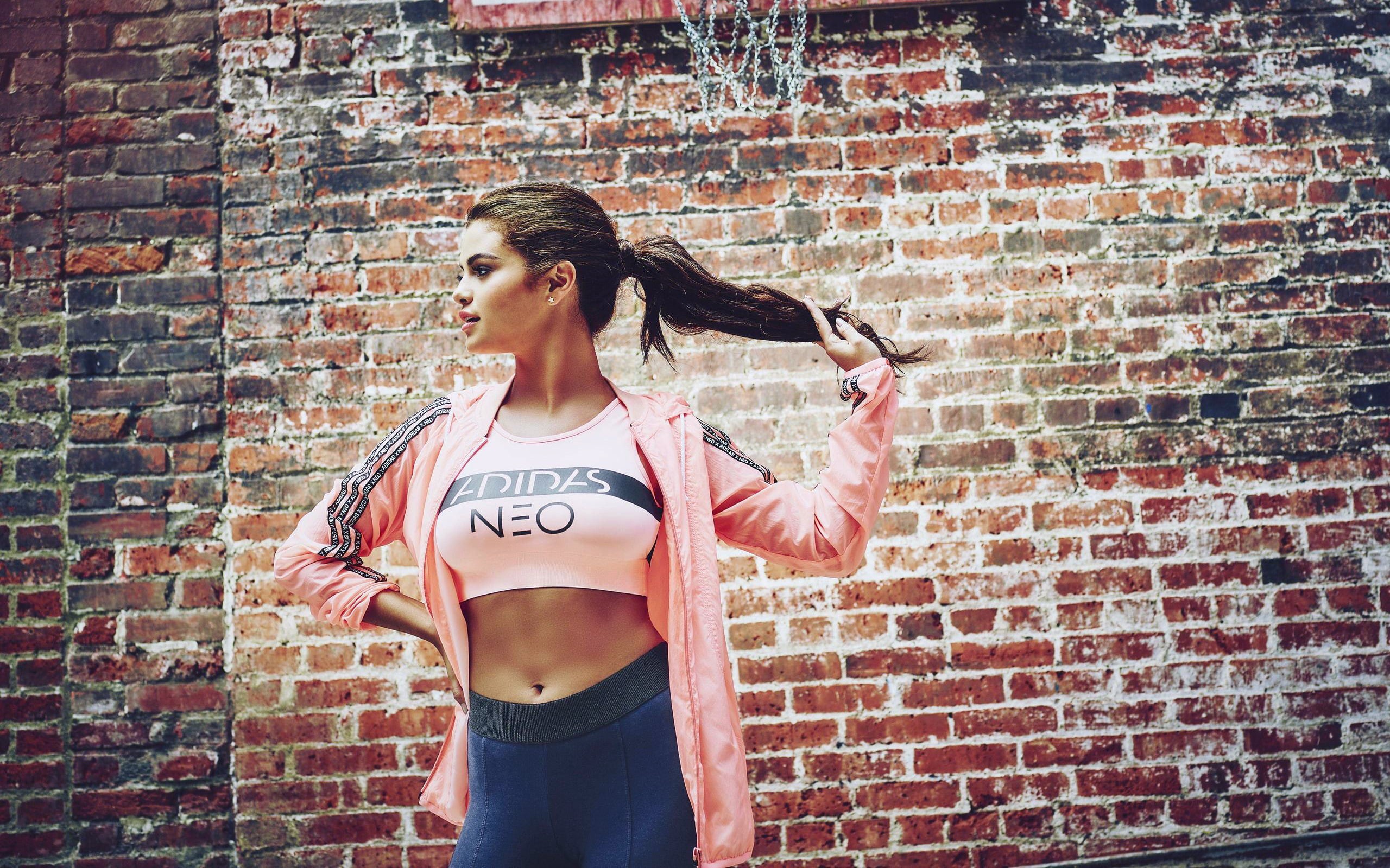 Adidas Neo, 2K, Selena Gomez, HD Wallpaper