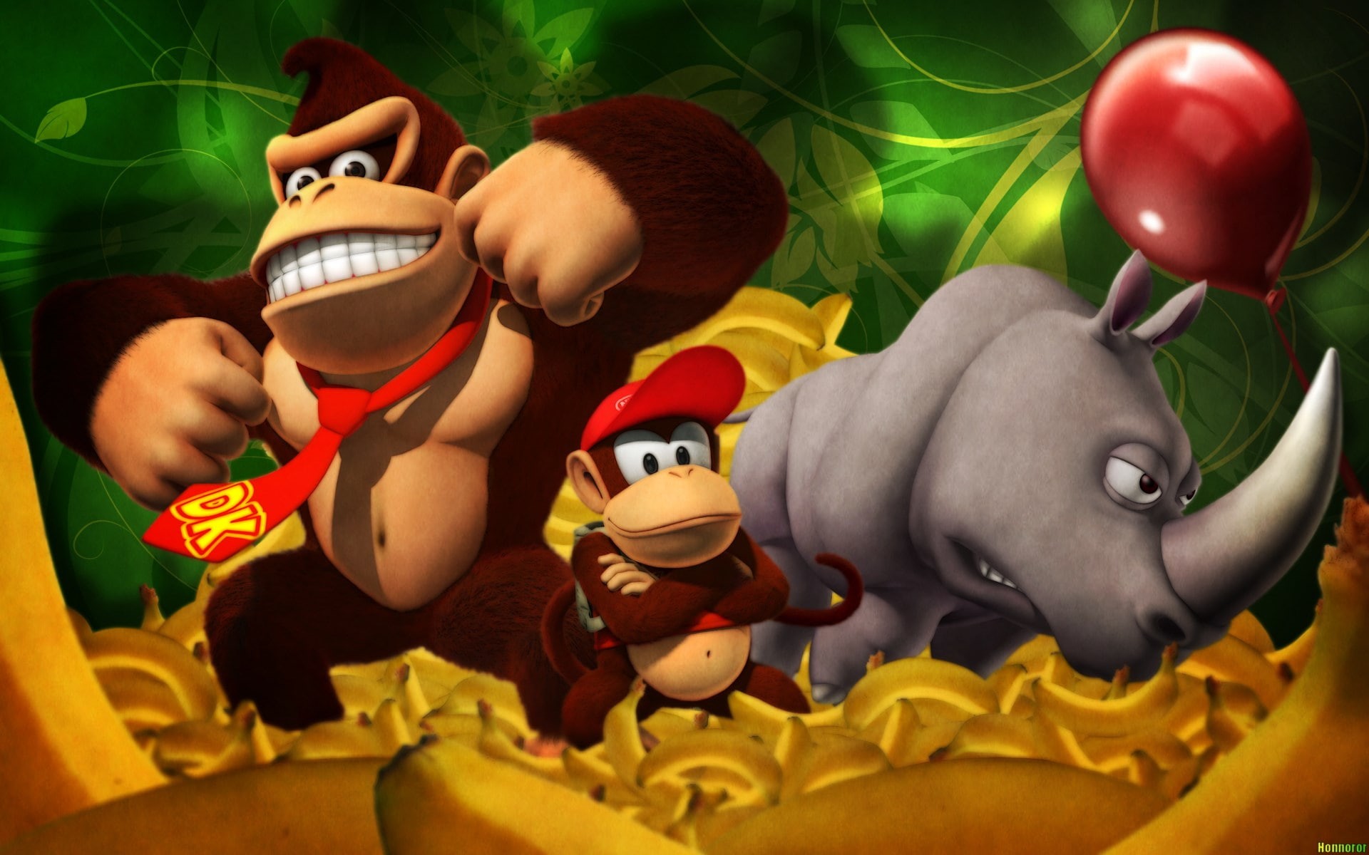 1080P, donkey kong country returns, HD Wallpaper