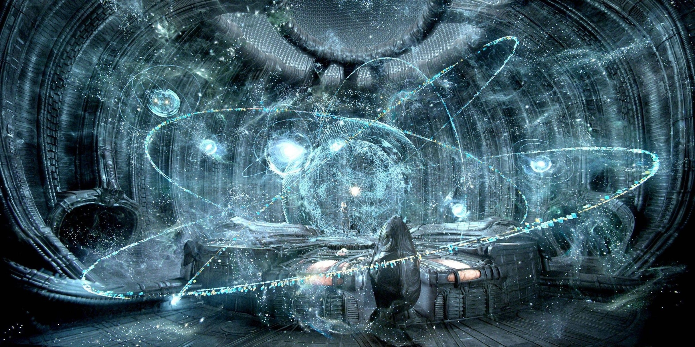 Prometheus (movie), 1080P, Star Map, HD Wallpaper