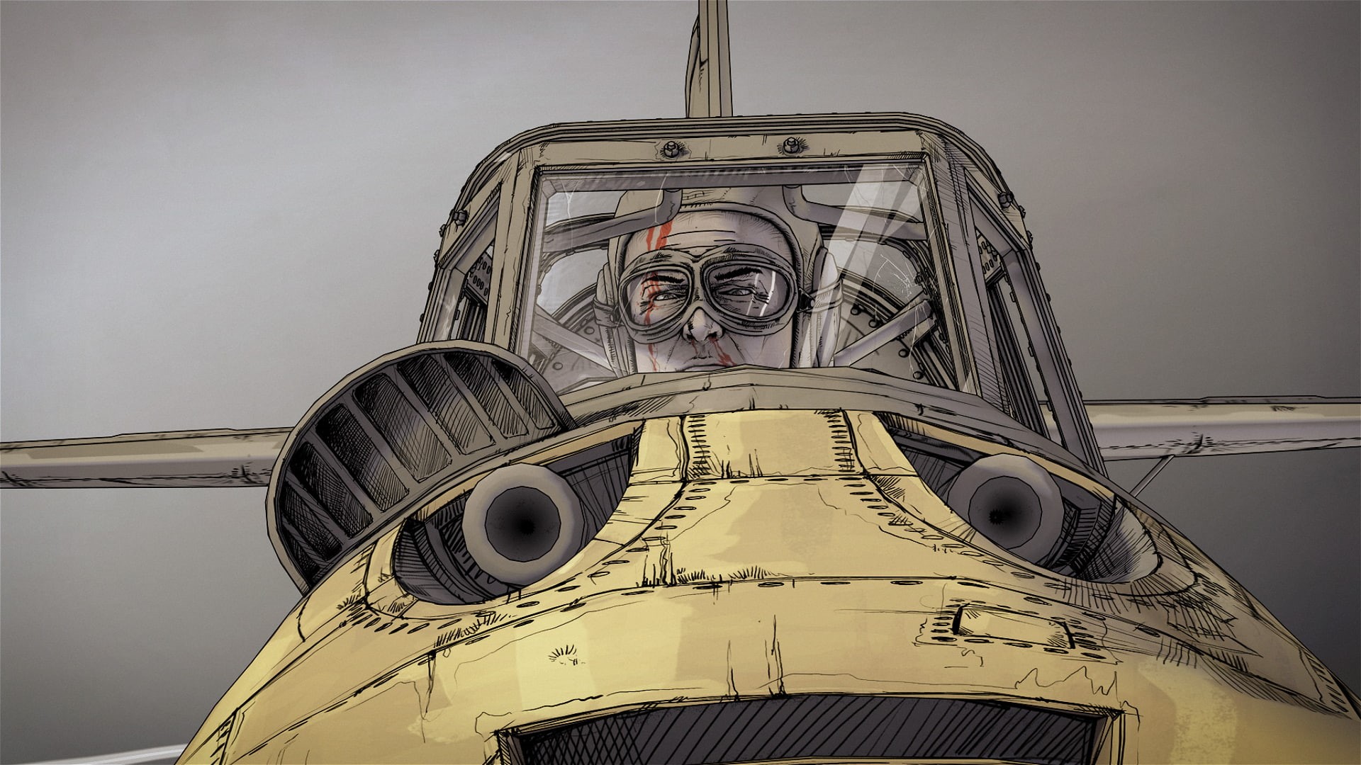Fury, music, gunships, 1080P, airplane, Paths of Hate, digital art, HD Wallpaper