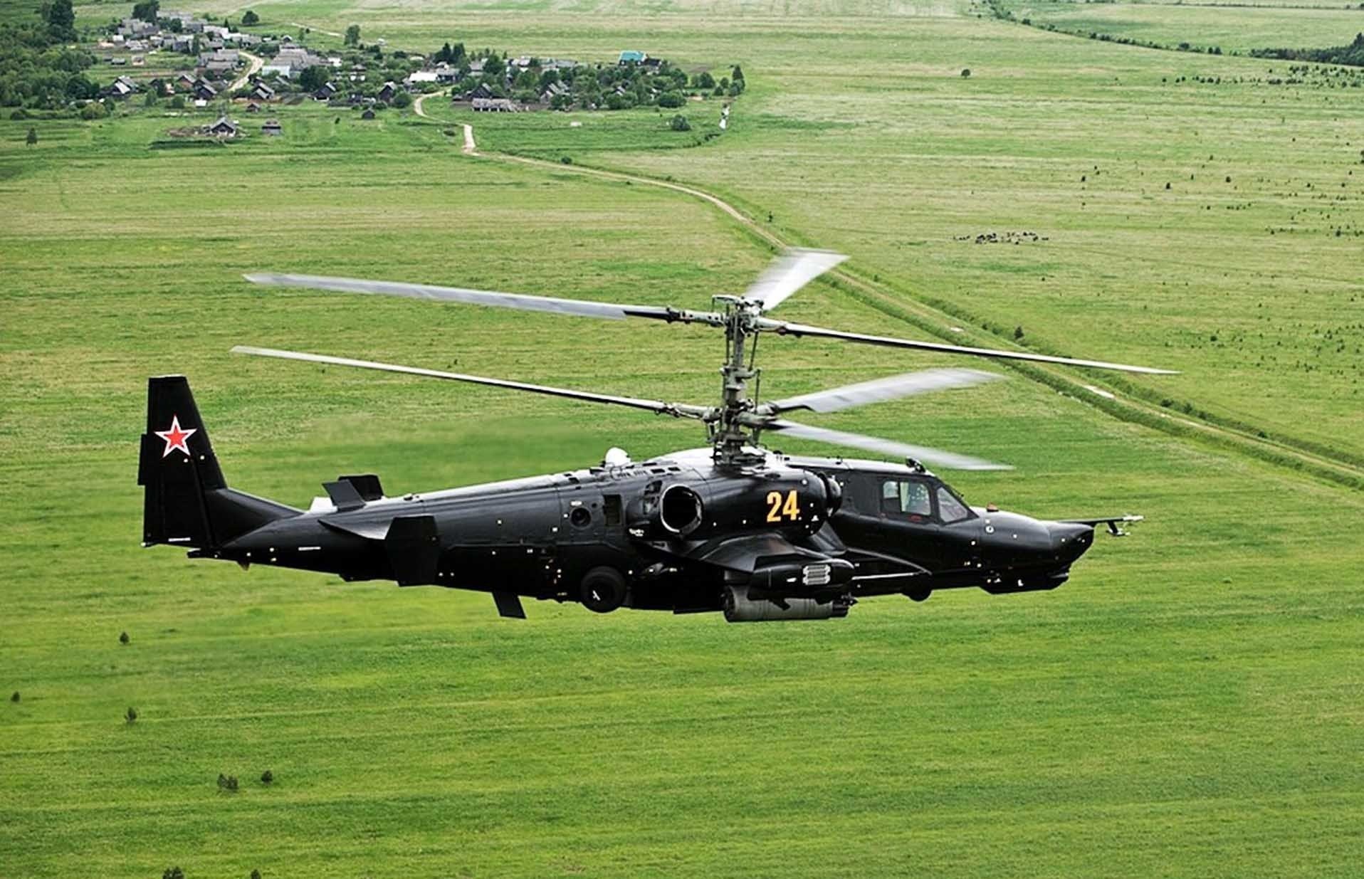 aircraft, attack, soviet, ka 50, black, russia, weapon, military, shark, helicopter, russian, gunship, kamov, 720P, HD Wallpaper