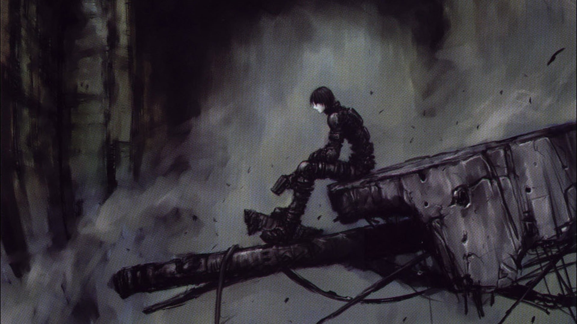 Blame!, 1080P, anime, Tsutomu Nihei, HD Wallpaper
