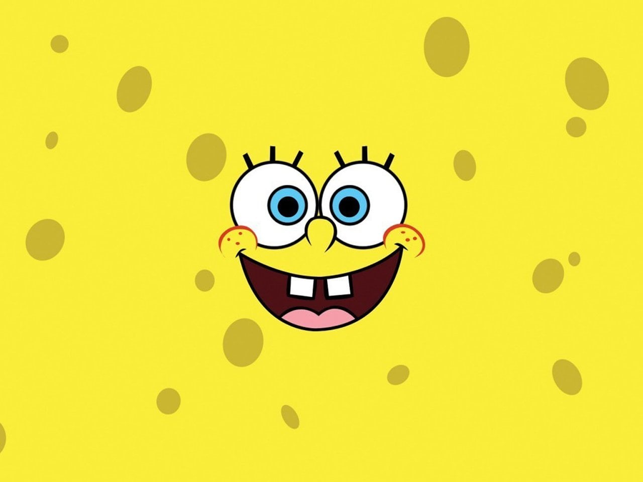 body part, anthropomorphic smiley face, human body part, TV Show, cute, happiness, SpongeBob SquarePants, smiling, cartoon, humor, symbol, spongebob, HD Wallpaper
