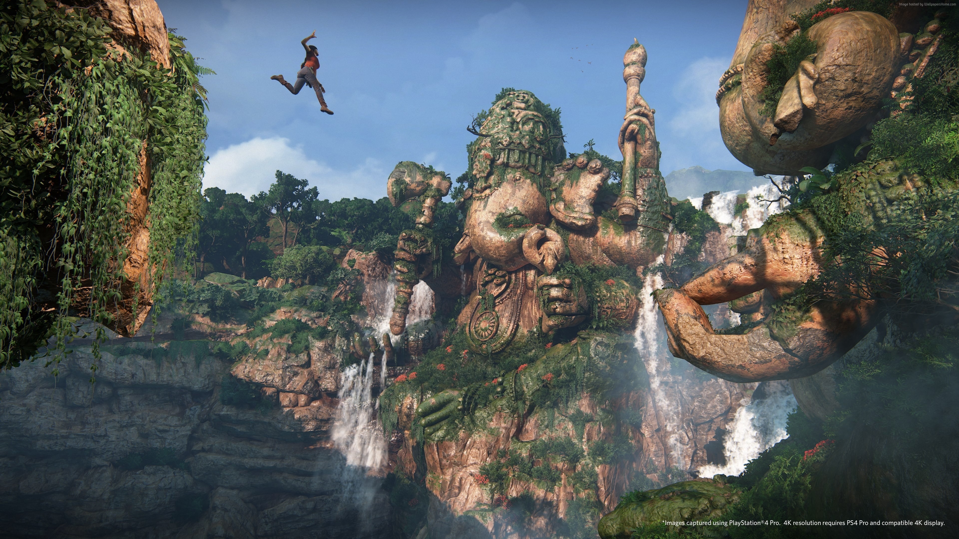 4k, 4K, screenshot, Uncharted: The Lost Legacy, E3 2017, PS4 Pro, HD Wallpaper