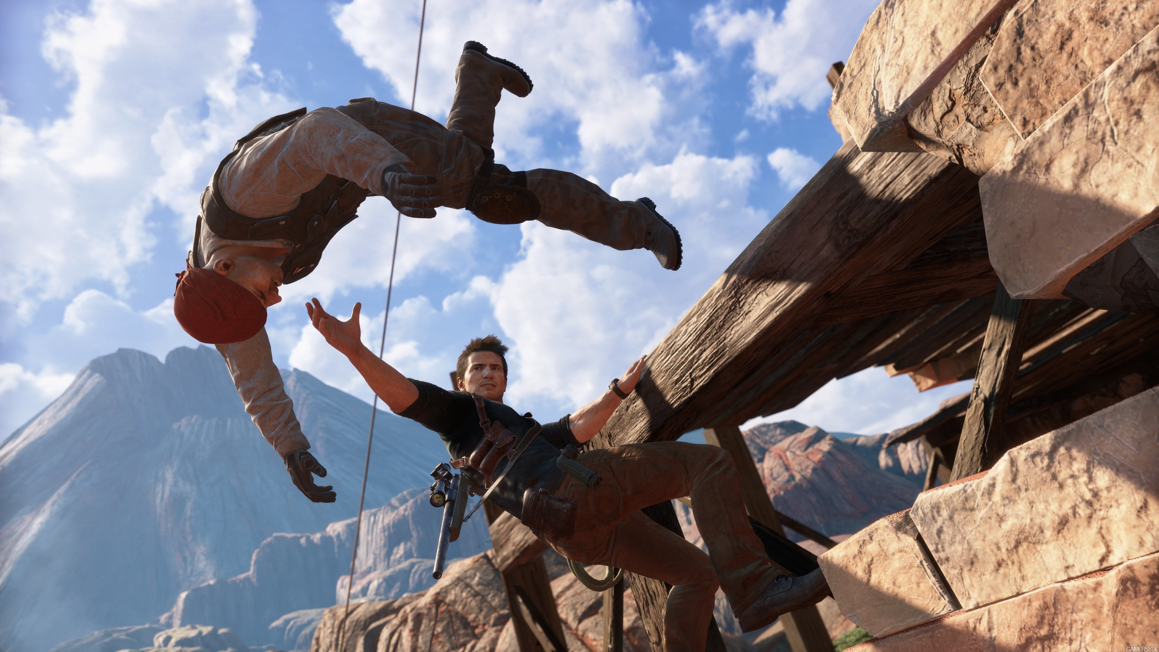 Nathan Drake, 4K, Uncharted 4: A Thiefs End, Best Games of 2016, HD Wallpaper