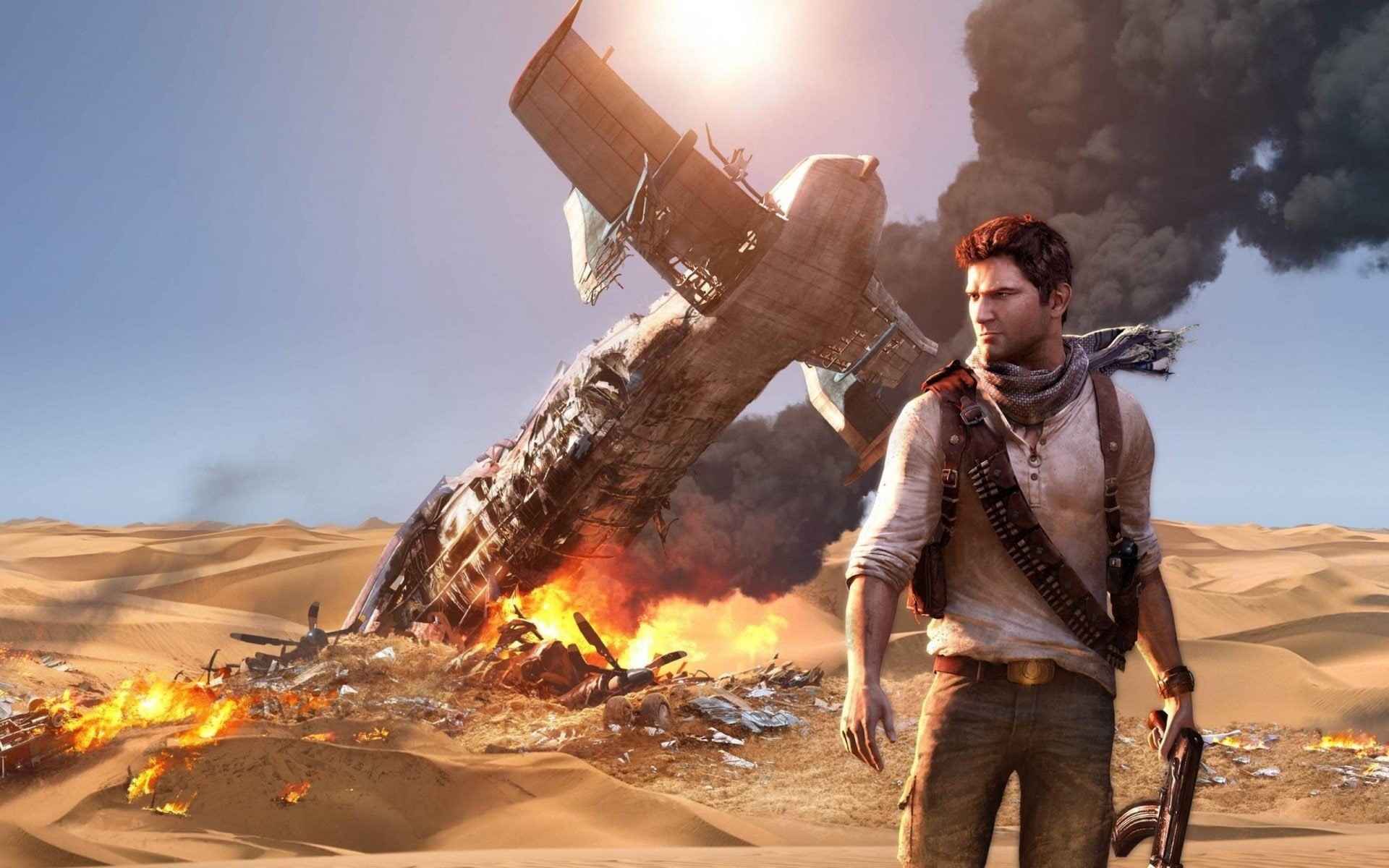 1080P, Nathan Drake, Uncharted: Drakes Fortune, Uncharted, HD Wallpaper