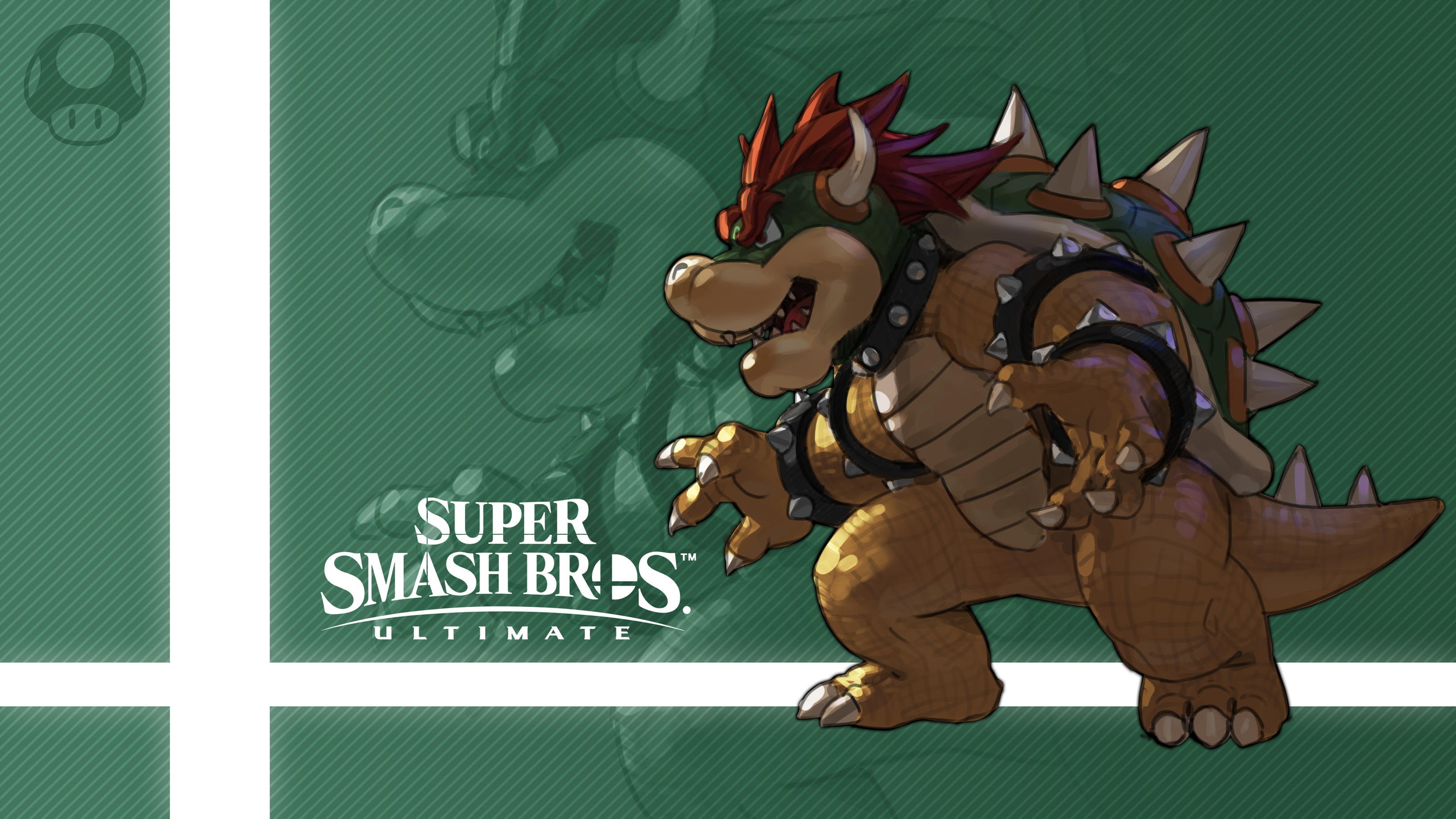Bowser, 2K, Video Game, Super Smash Bros. Ultimate, HD Wallpaper