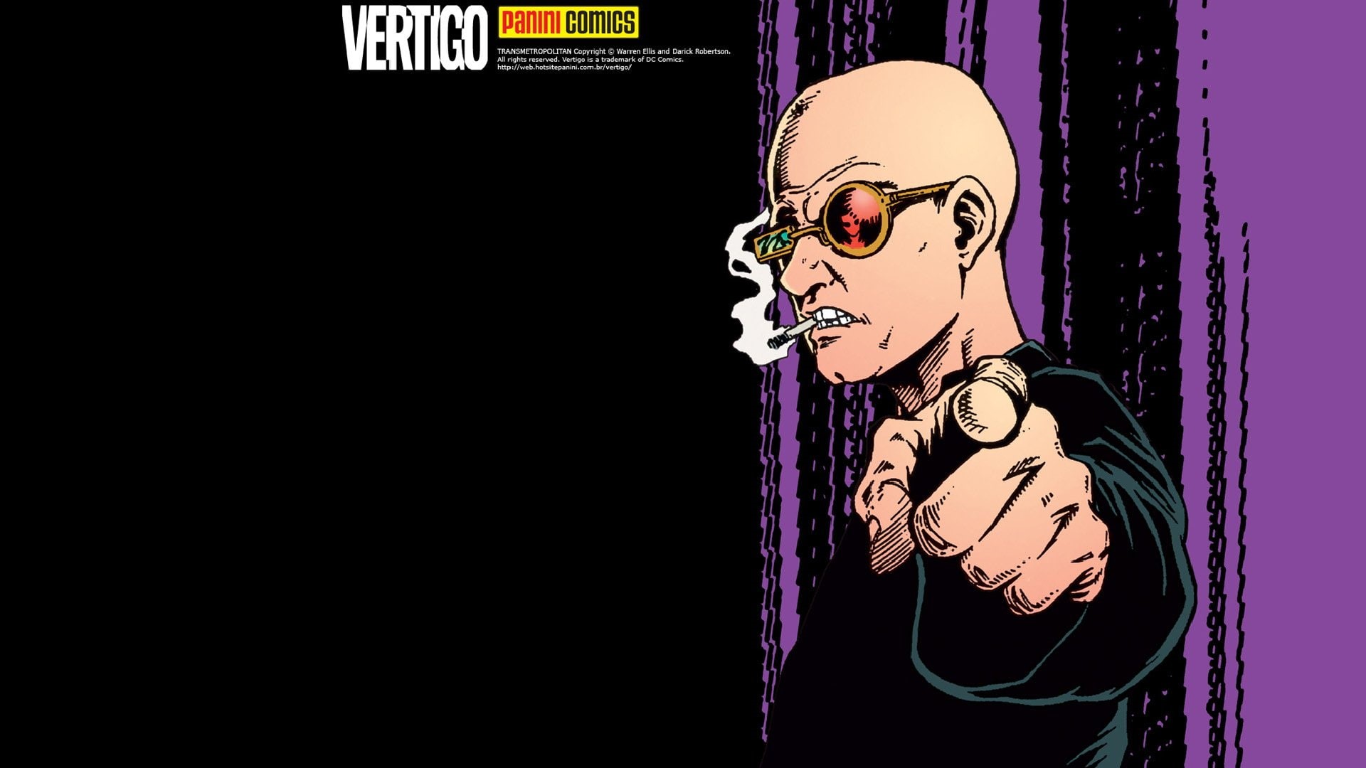 Transmetropolitan, 1080P, Comics, Spider Jerusalem, HD Wallpaper