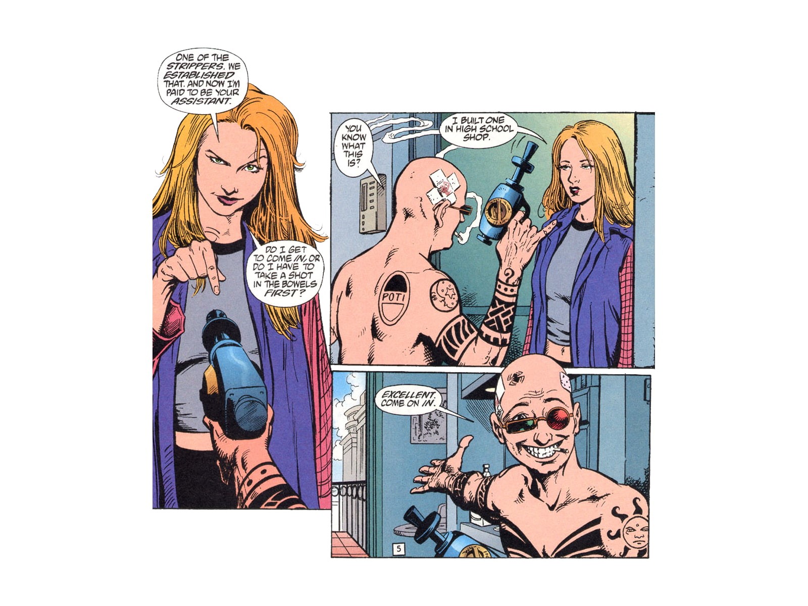 Transmetropolitan, Spider Jerusalem, 720P, Comics, HD Wallpaper