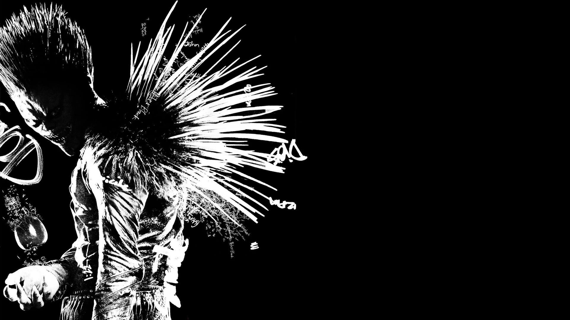 apples, spines, sky, event, clear sky, plant, 1080P, tree, flowering plant, Netflix, outdoors, flower, copy space, Ryuk, Death Note, low angle view, HD Wallpaper