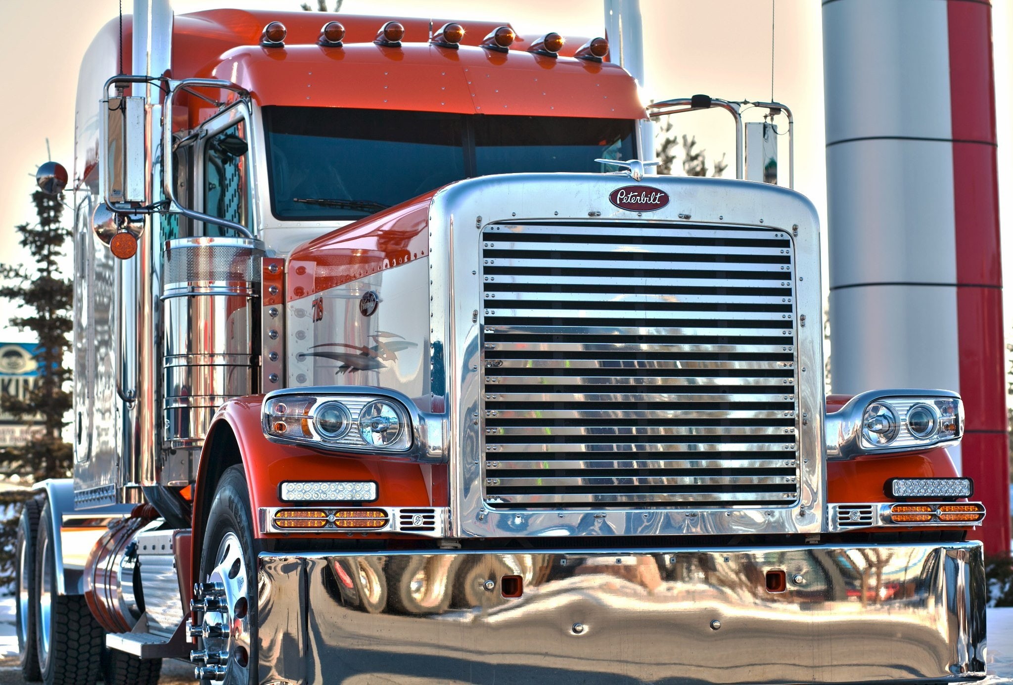 1080P, peterbilt, HD Wallpaper