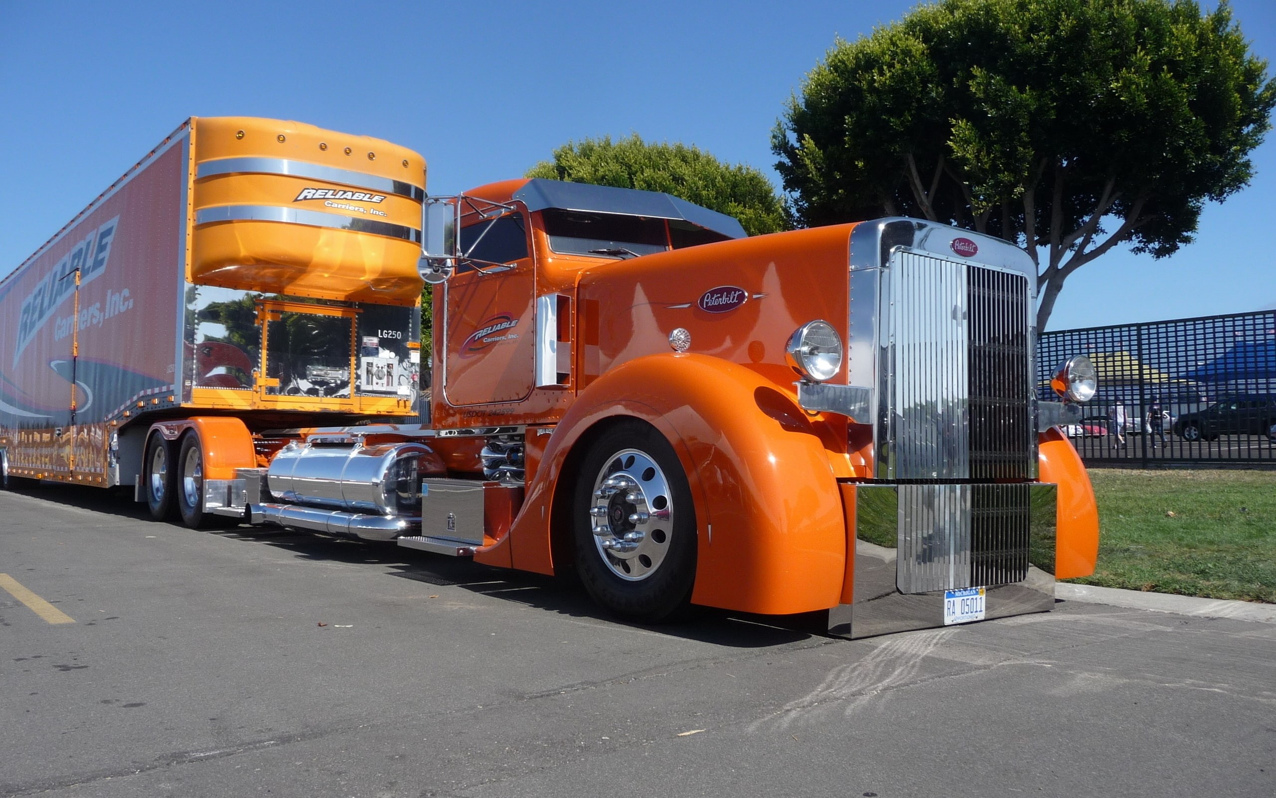 truck, 2K, peterbilt, HD Wallpaper