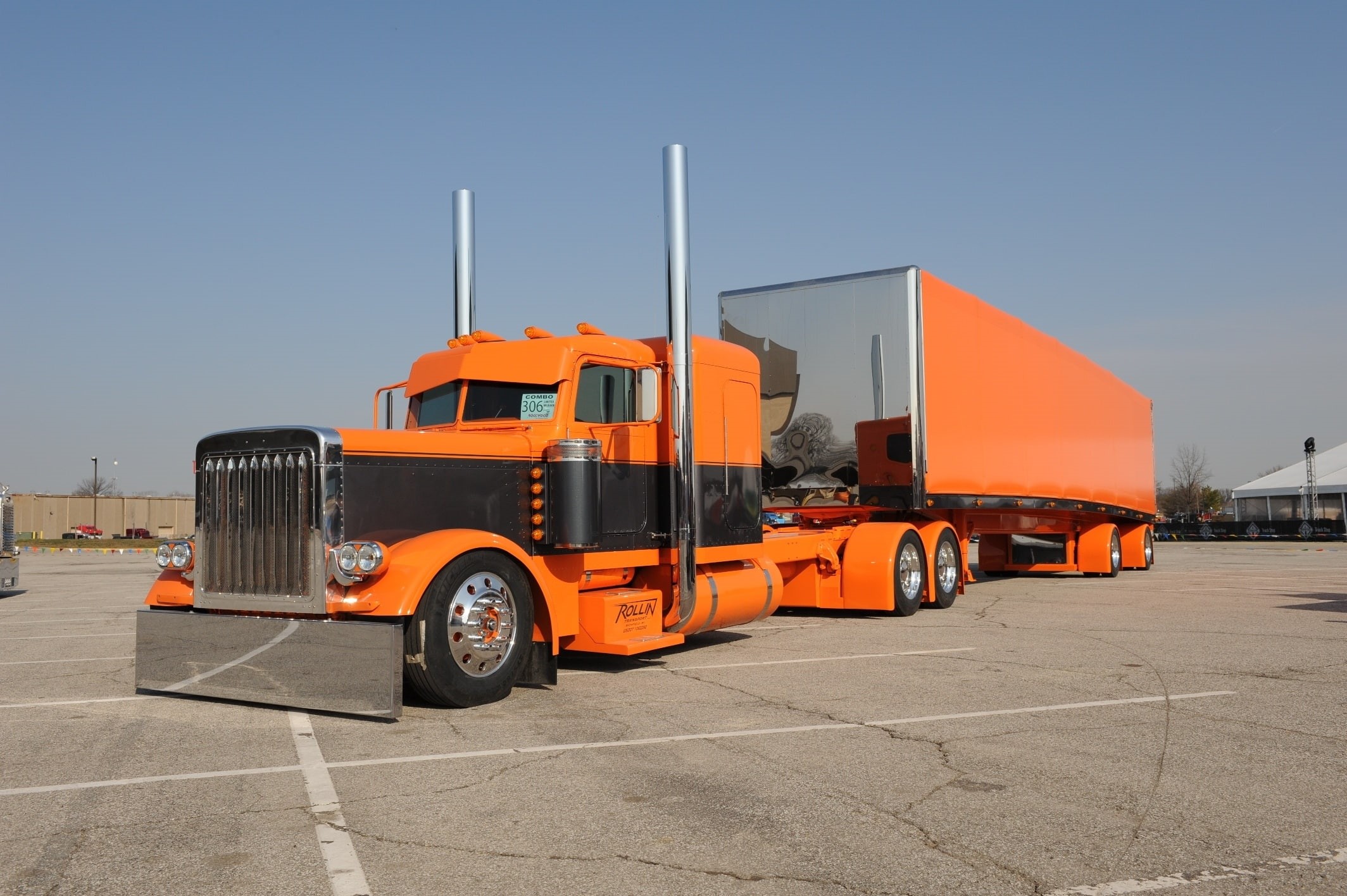 peterbilt, 1080P, HD Wallpaper
