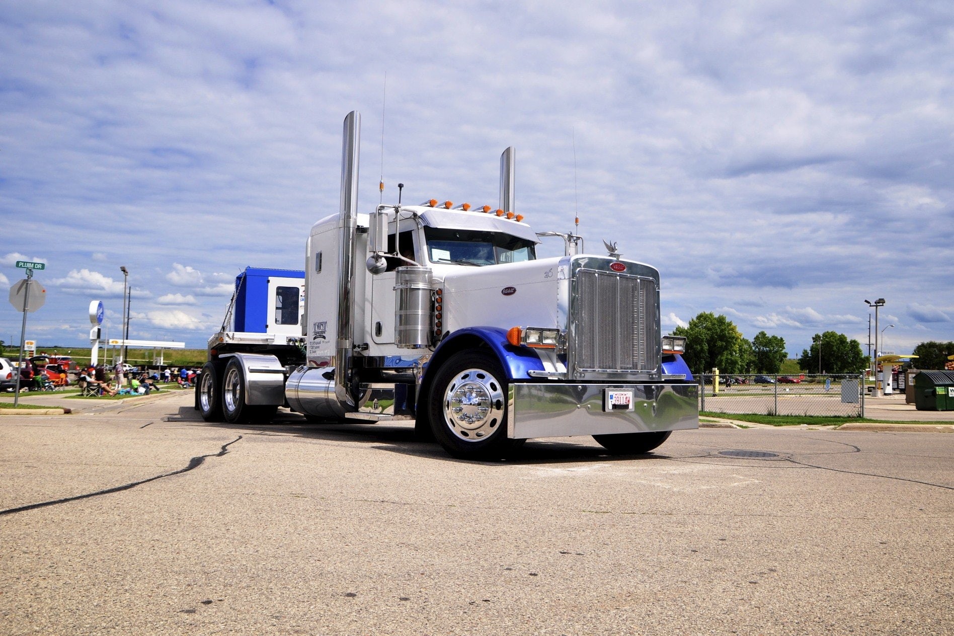 720P, peterbilt, HD Wallpaper
