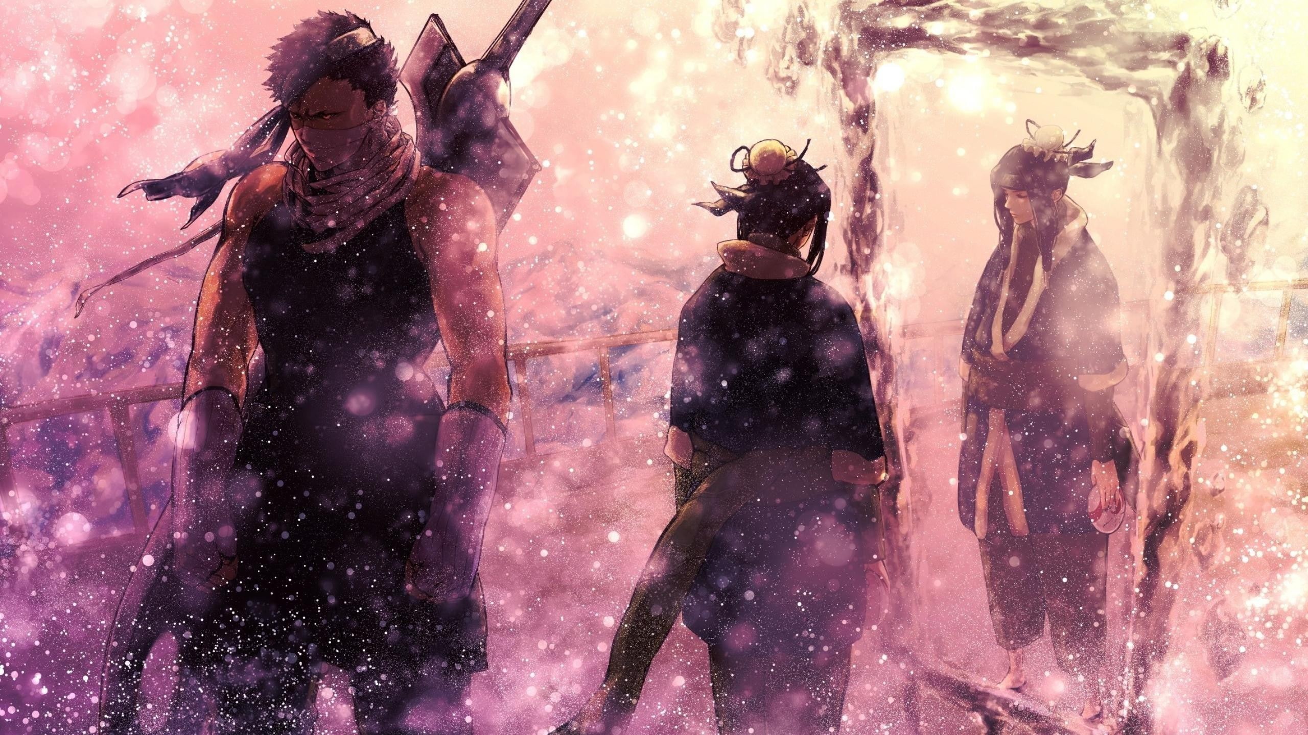 2K, Haku, Naruto Shippuuden, Momochi Zabuza, HD Wallpaper