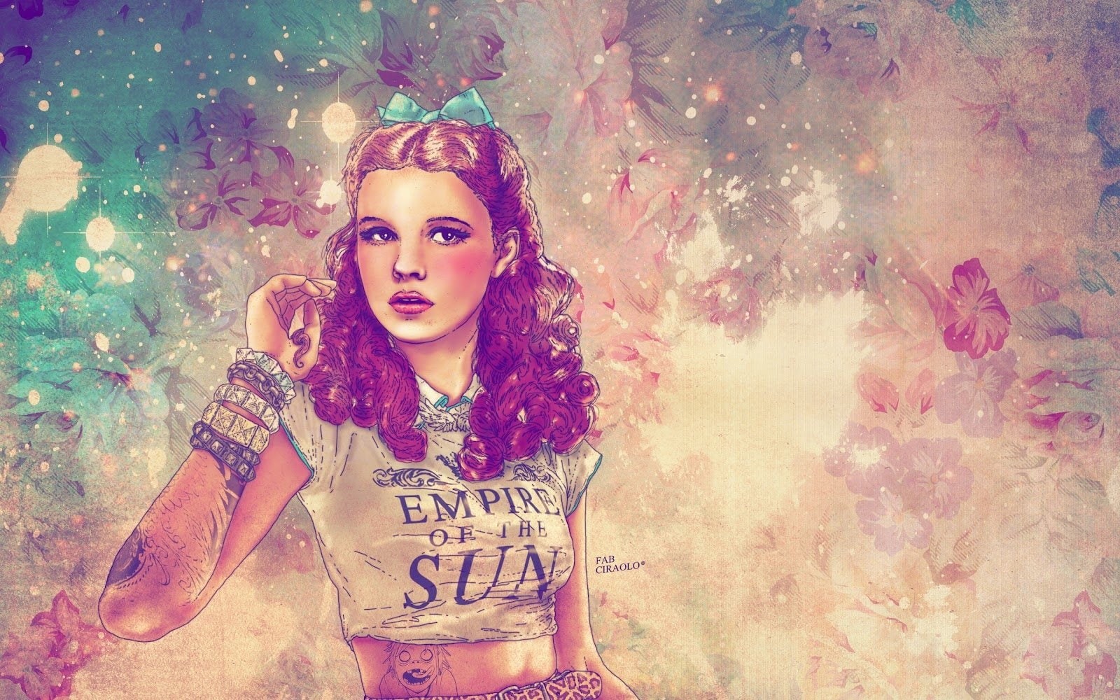 Drawing, Artistic, Girl, Wizard Of Oz, 720P, Dorothy Gale, HD Wallpaper