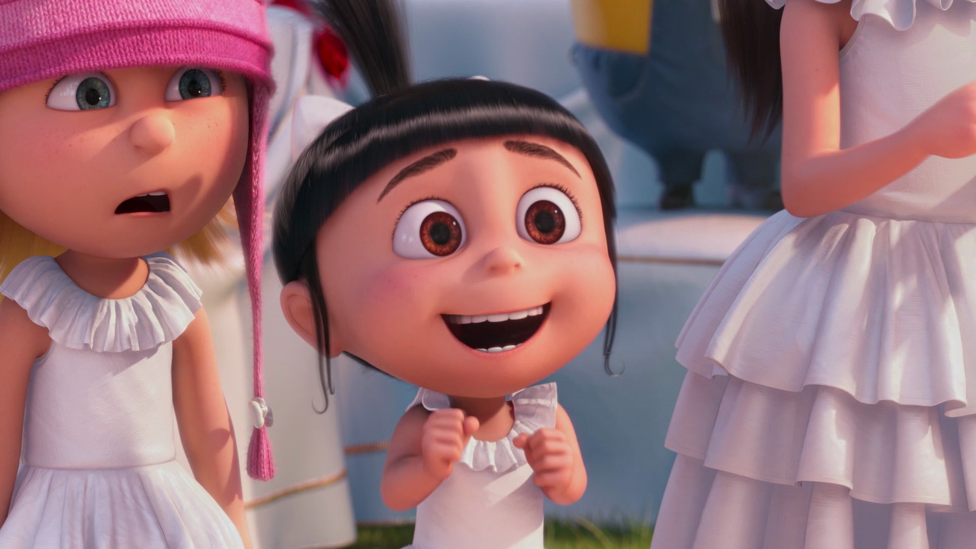 Agnes (Despicable Me), Despicable Me, 1080P, Despicable Me 2, Edith (Despicable Me), HD Wallpaper