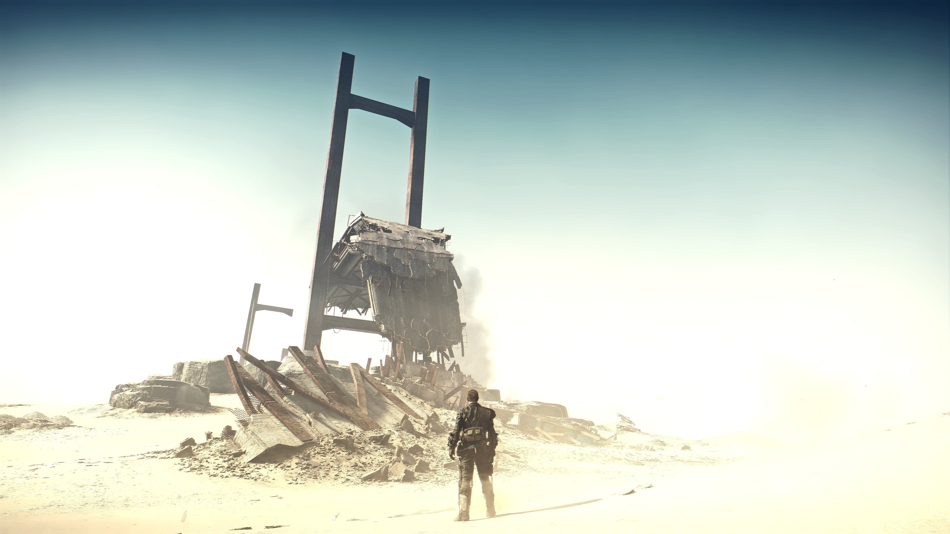 desert, Mad Max, 4K, Mad Max (game), video games, apocalyptic, HD Wallpaper
