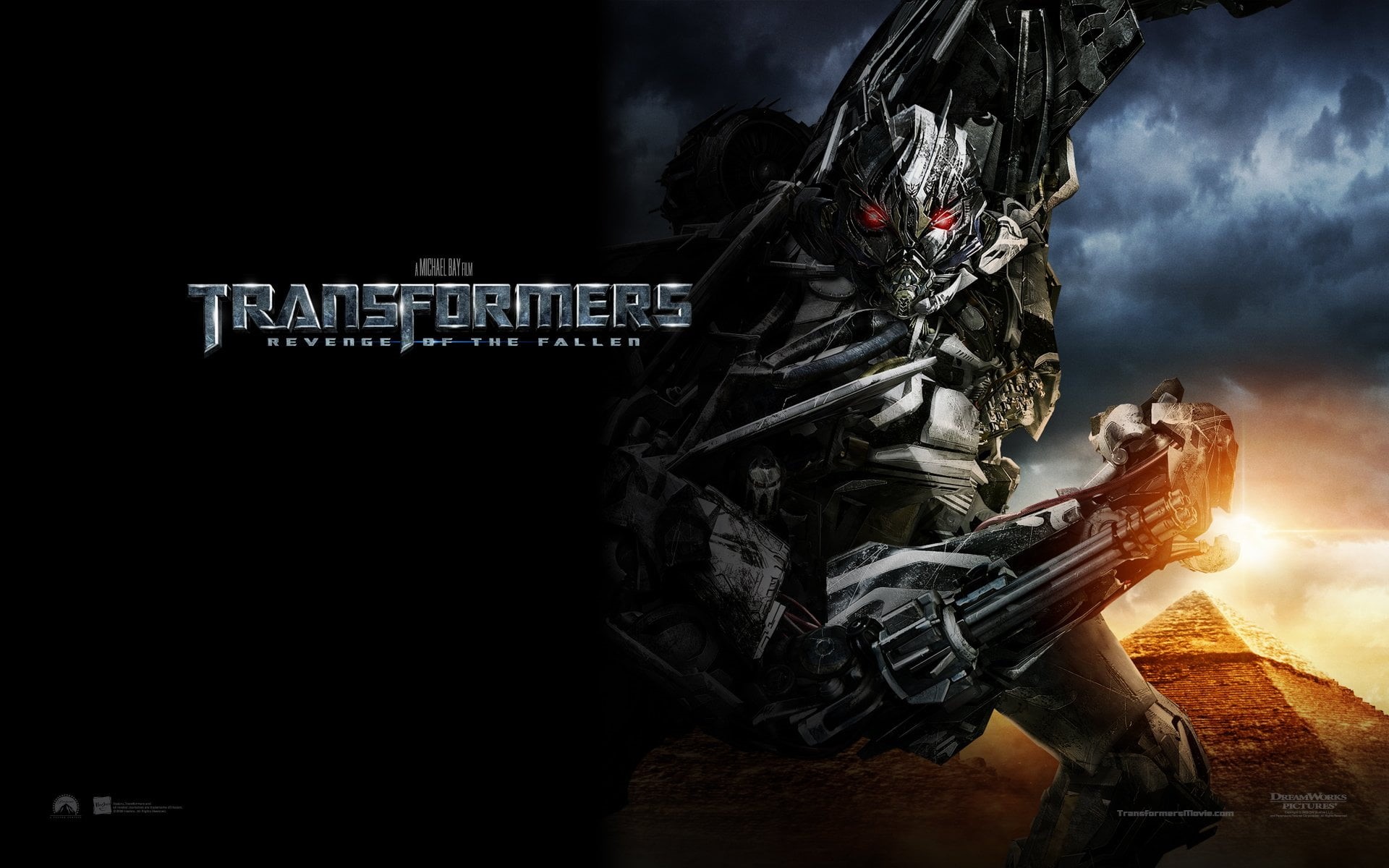 cloud - sky, Megatron, aggression, destruction, technology, 1080P, no people, courage, composite image, weapon, studio shot, copy space, communication, HD Wallpaper