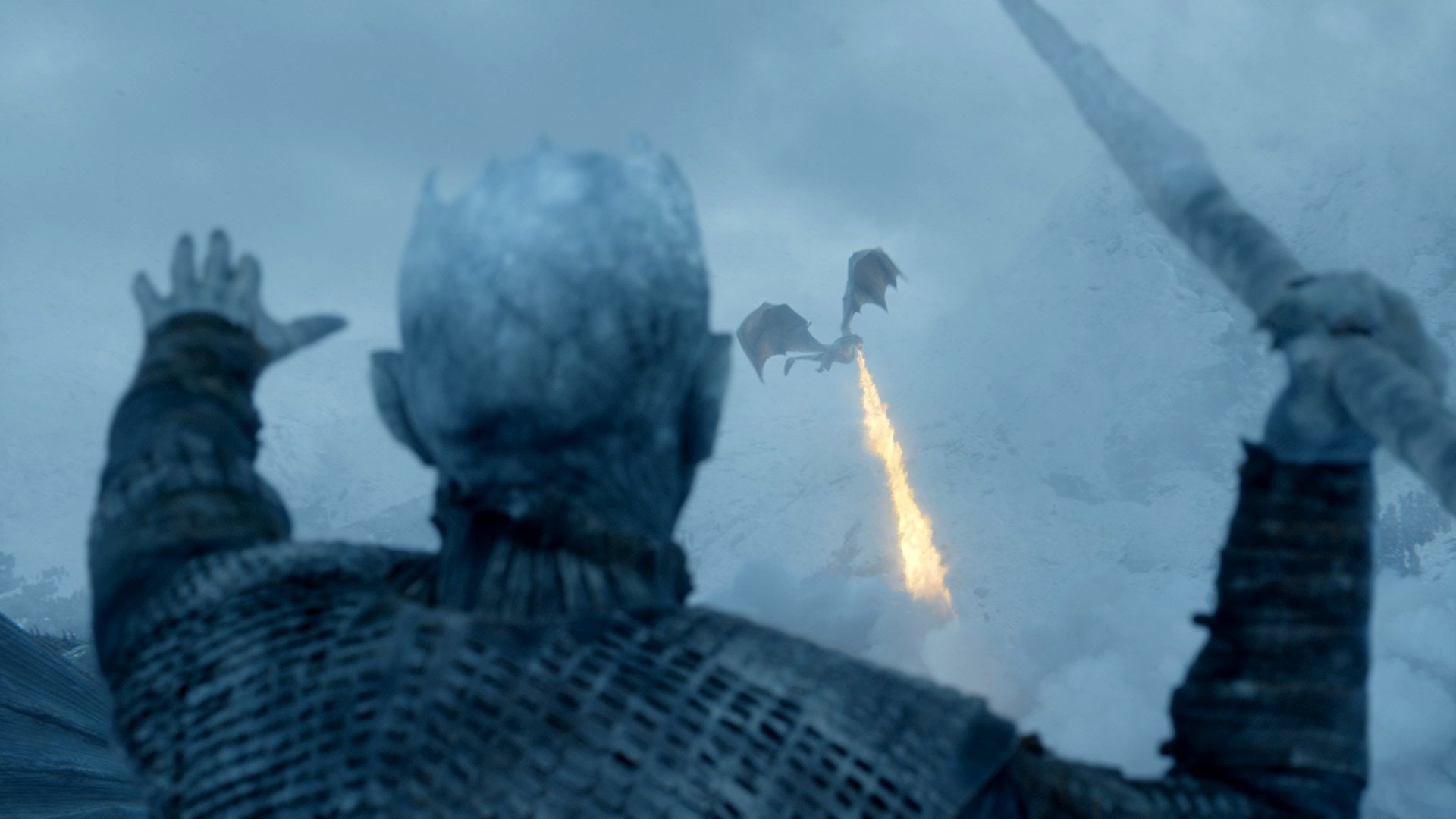 Night King (Game of Thrones), 1080P, TV Show, Game Of Thrones, Viserion (Game of Thrones), HD Wallpaper