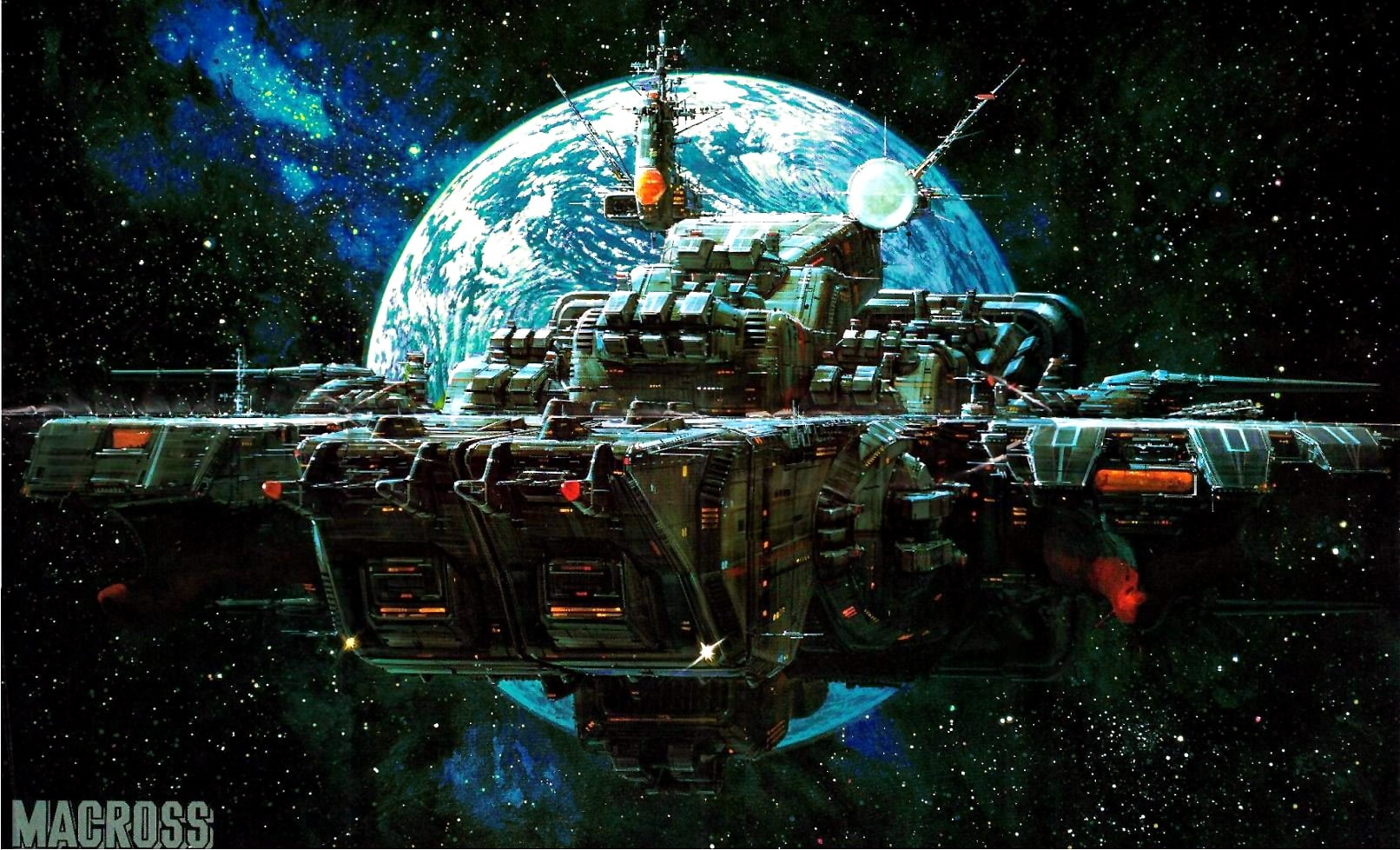 720P, Macross, hd, art, x, anime, HD Wallpaper