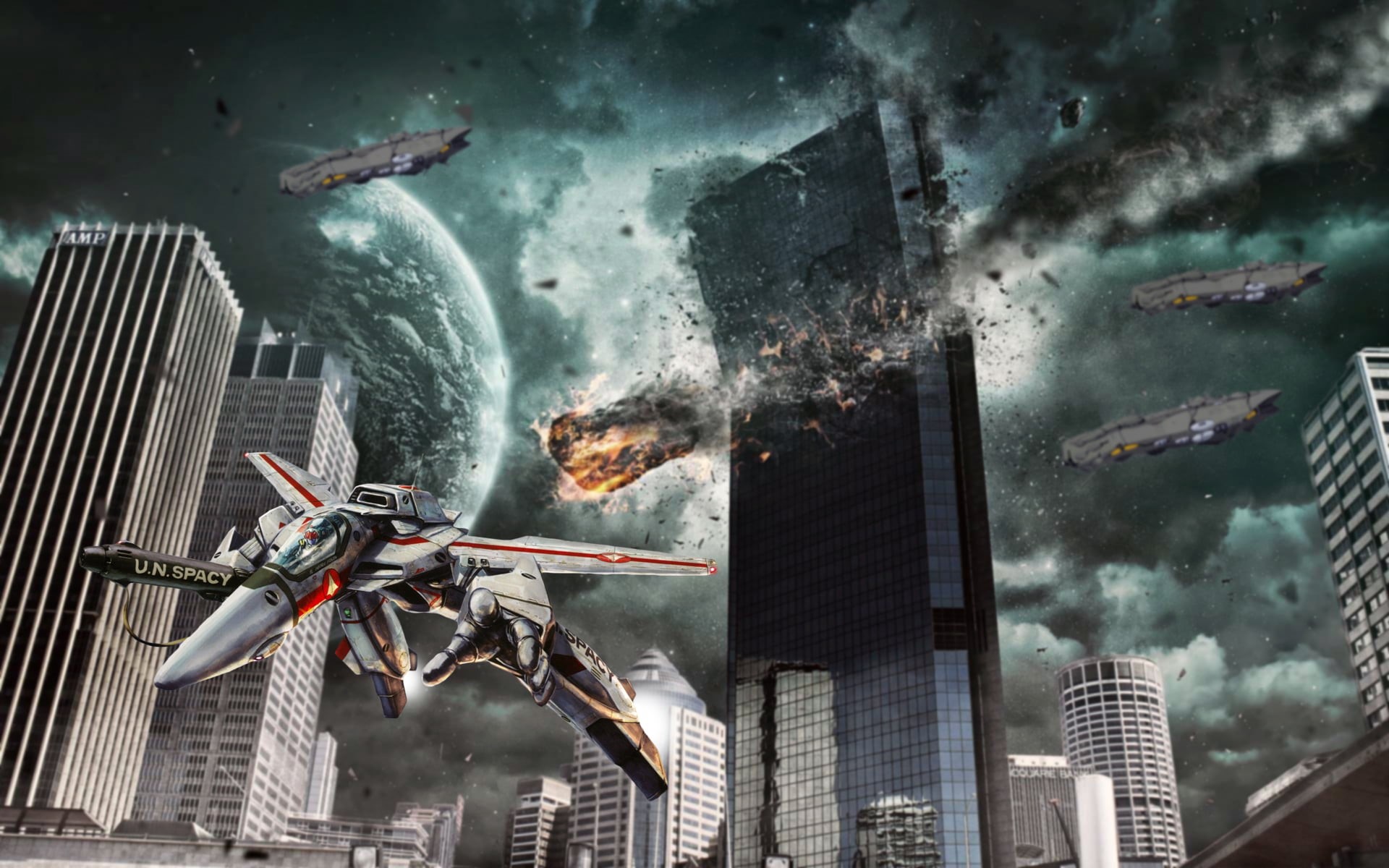 1080P, Robotech, Macross, Anime, HD Wallpaper
