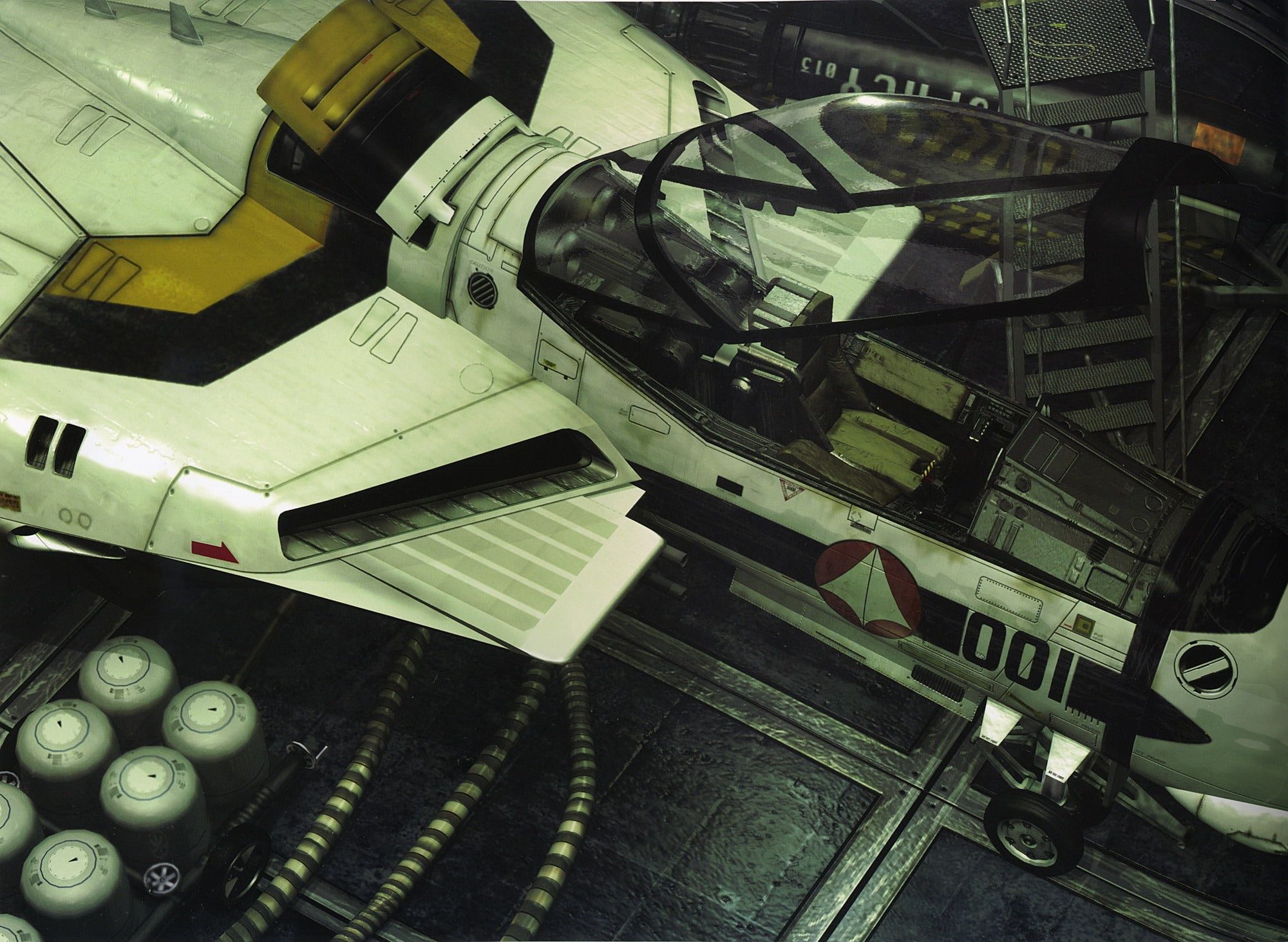 cockpit, macross, mecha, anime, jet, 1080P, HD Wallpaper