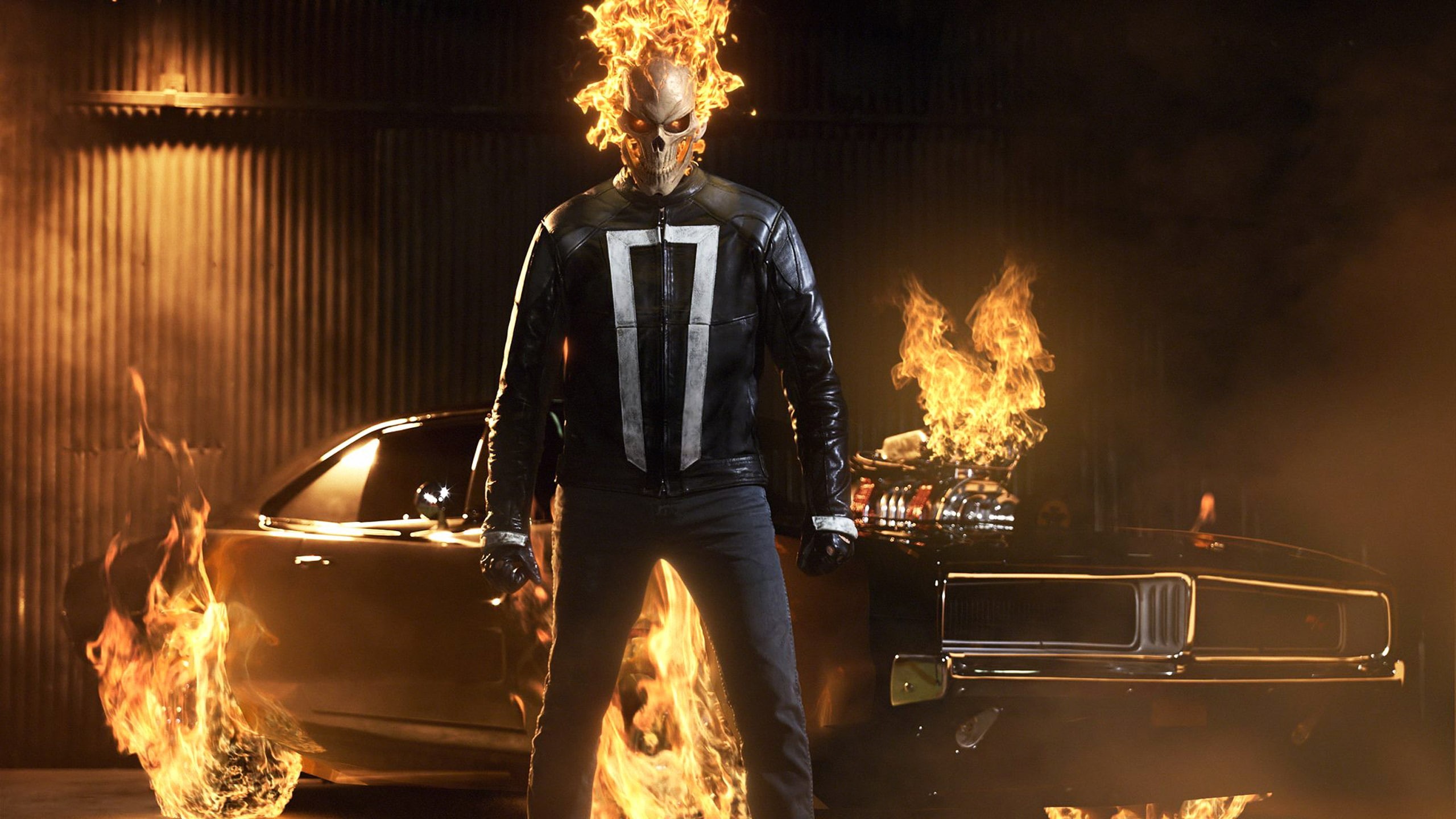 Agents of SHIELD, Ghost Rider, Season 4, 2K, HD Wallpaper