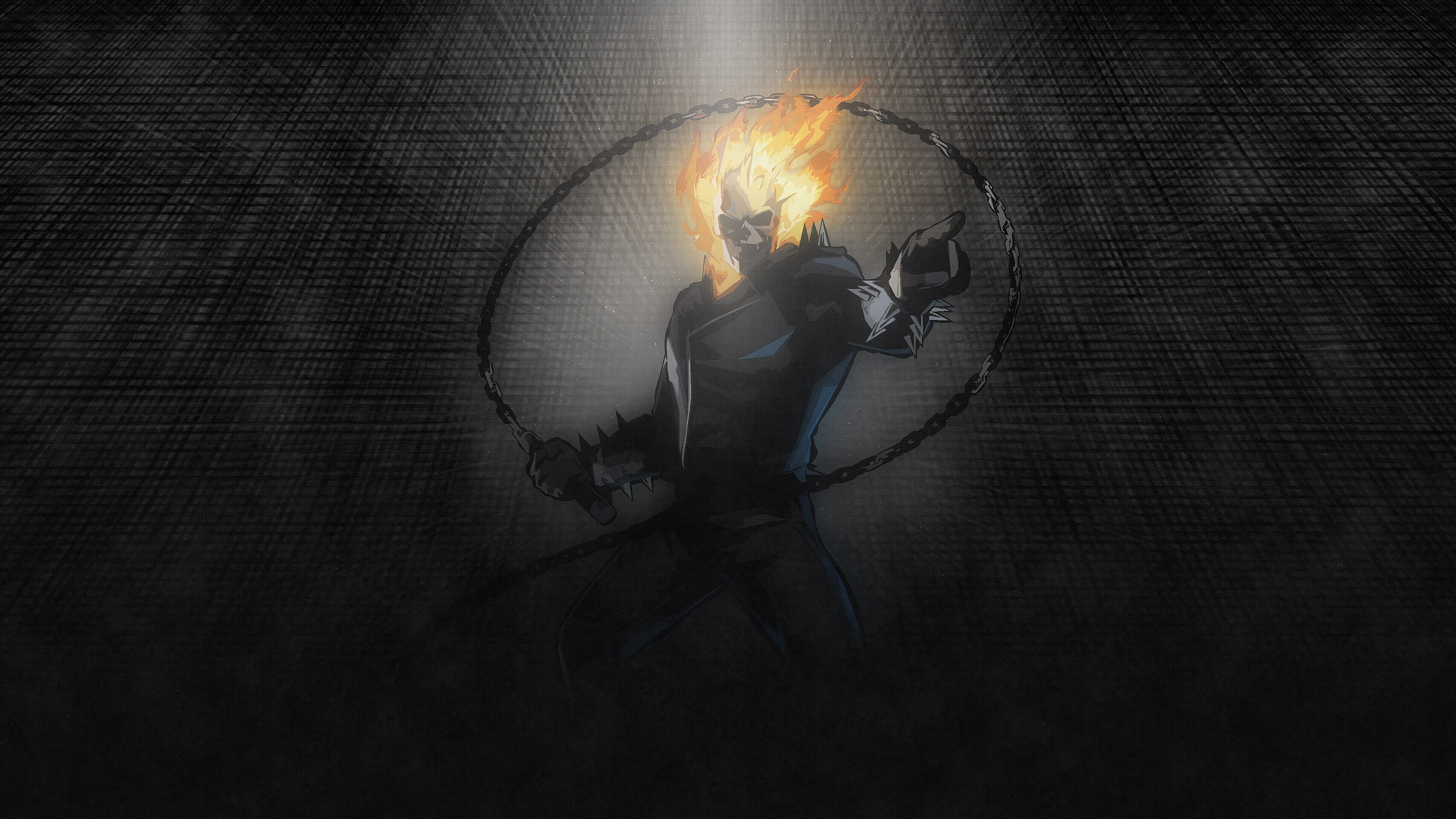 4K, 4K, Ghost Rider, Artwork, HD Wallpaper