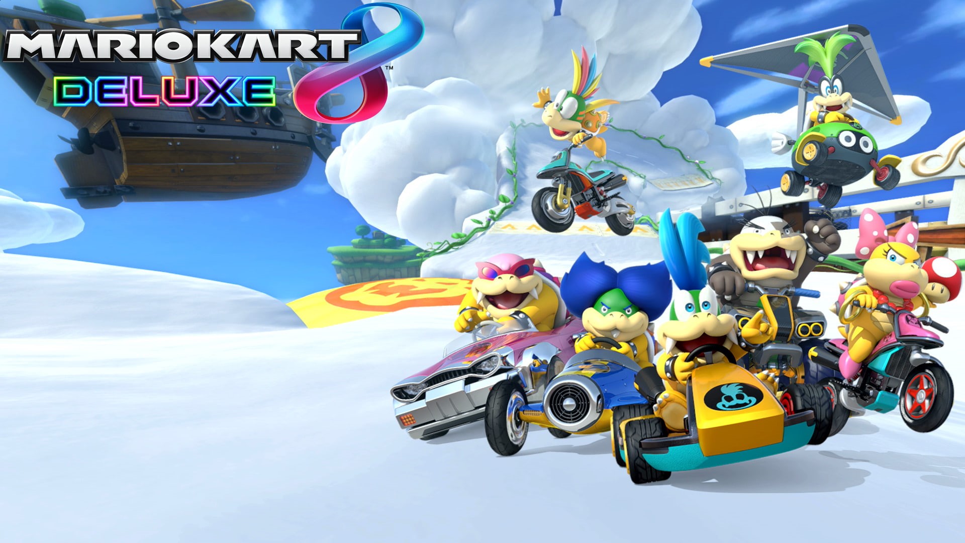 Super Mario, 1080P, Mario, Mario Kart 8 Deluxe, HD Wallpaper