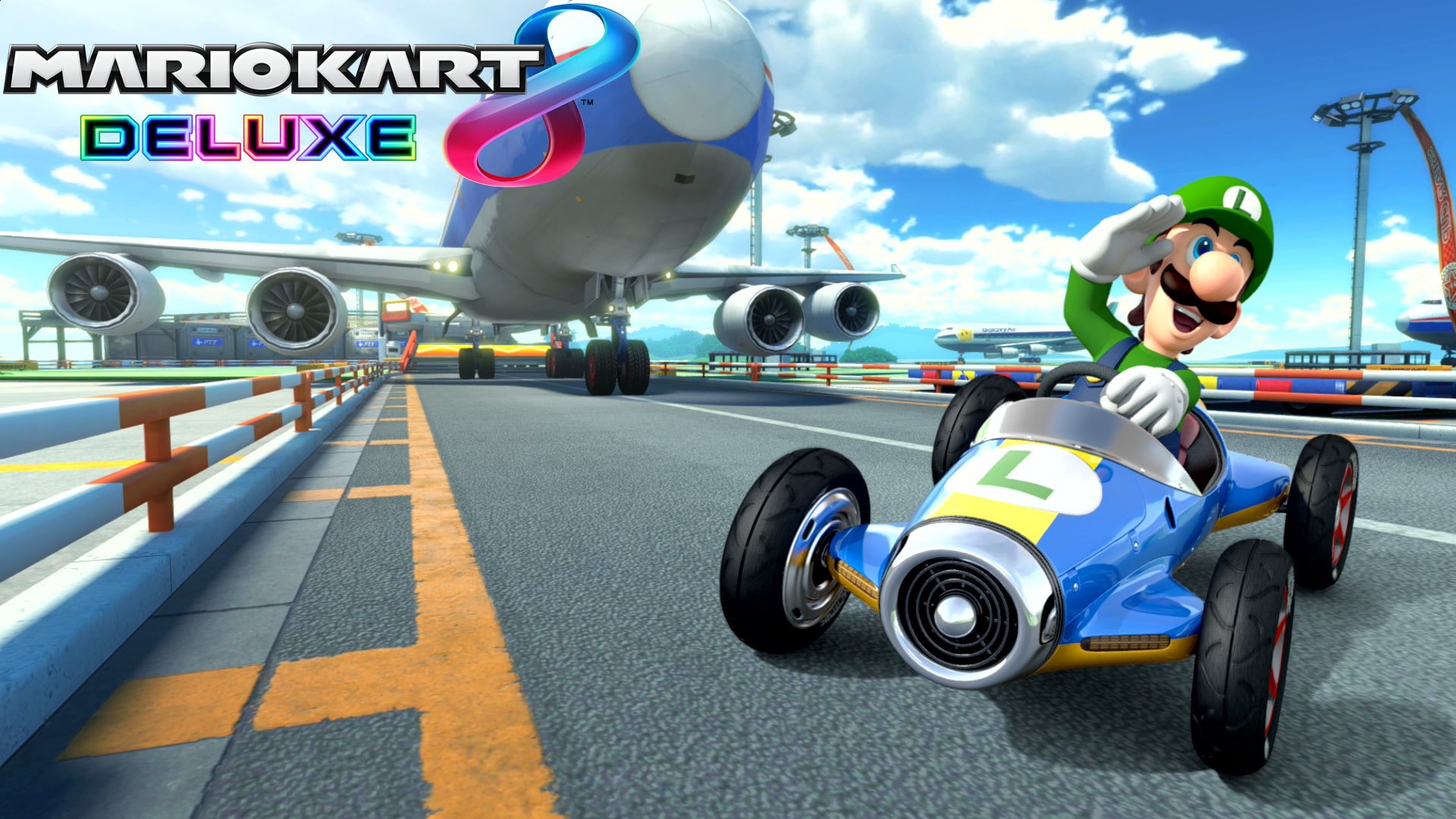 Mario, 1080P, Luigi, Mario Kart 8 Deluxe, HD Wallpaper