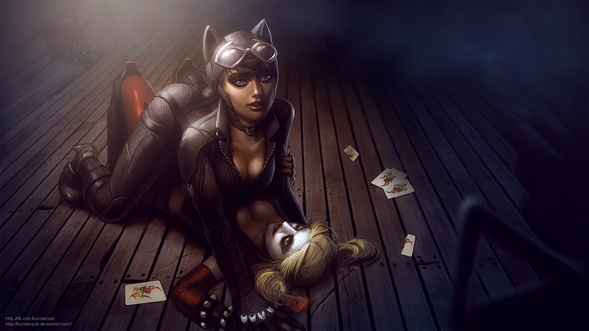 Harley Quinn, 1080P, Injustice, Injustice: Gods Among Us, Catwoman, HD Wallpaper