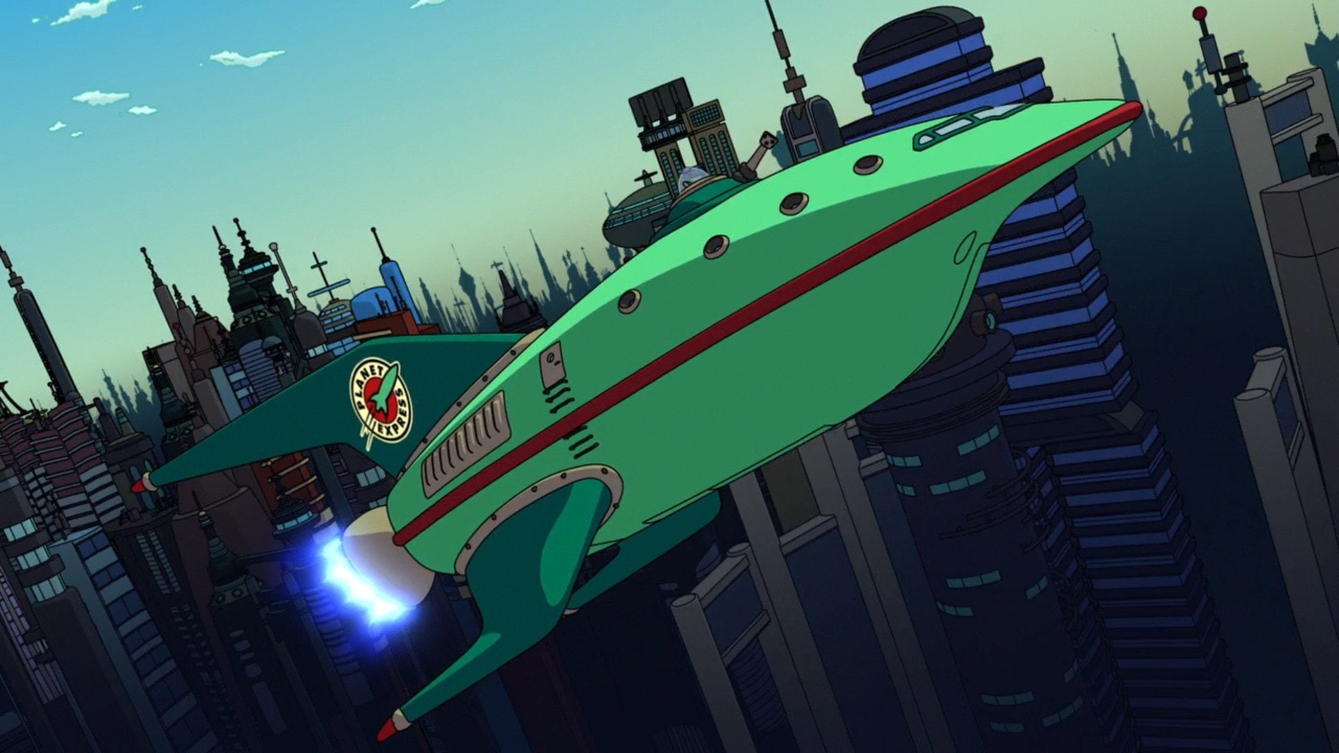 Futurama, 1080P, Planet Express, HD Wallpaper