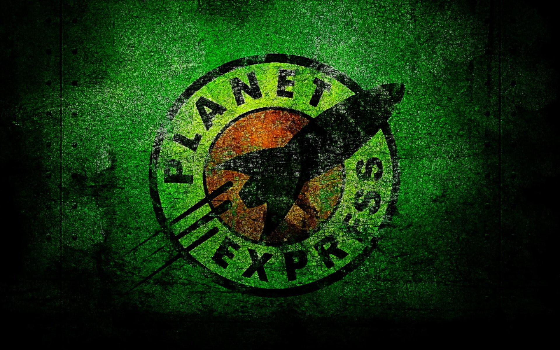 futurama, 1080P, planet, express, HD Wallpaper